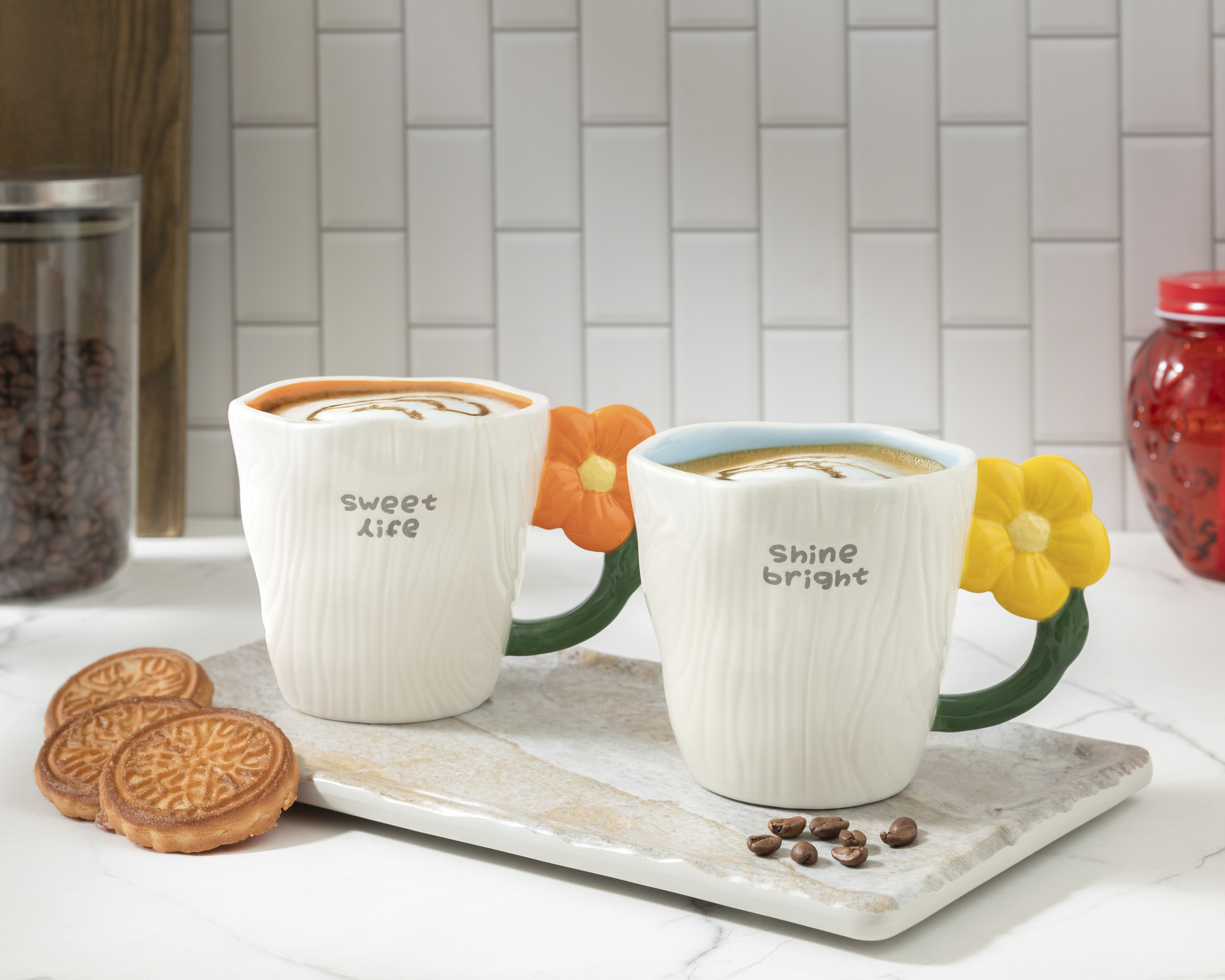 Foto 5 pulgar | Foto 4 | Taza de Cerámica Starhaus 410 ml 2 Piezas