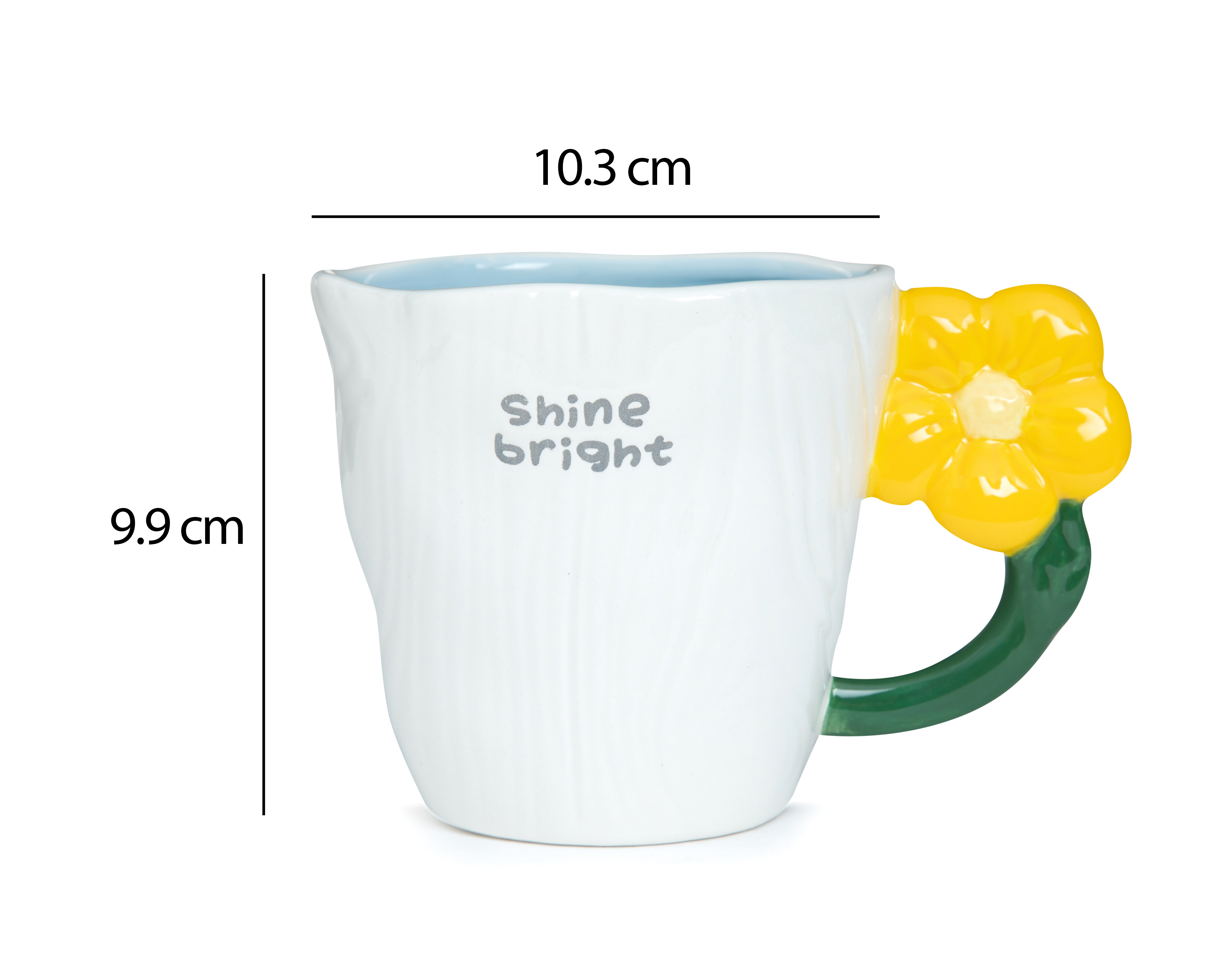 Foto 6 pulgar | Foto 5 | Taza de Cerámica Starhaus 410 ml 2 Piezas