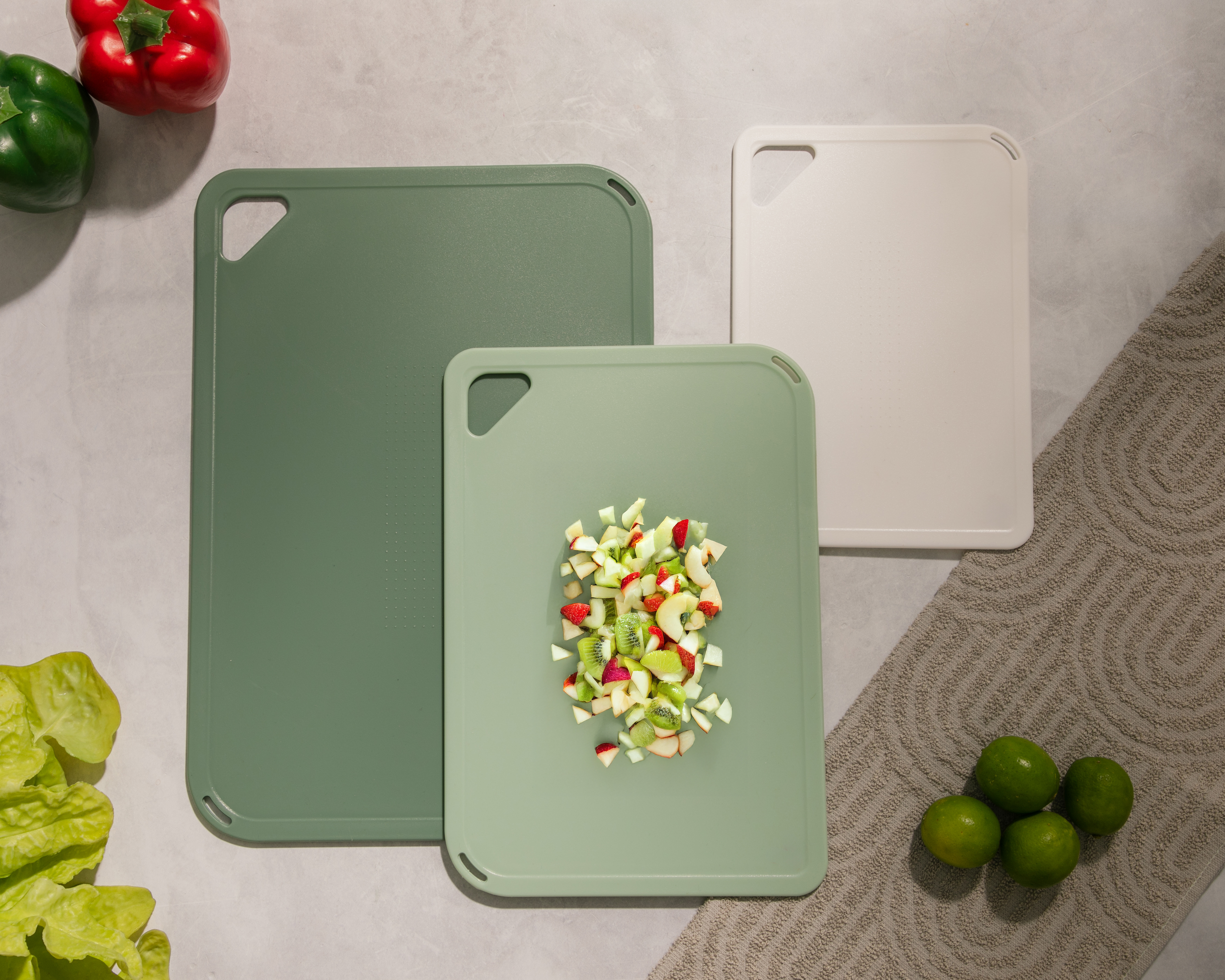 Foto 6 pulgar | Foto 5 | Tabla para Picar de Plástico Record 3 Piezas