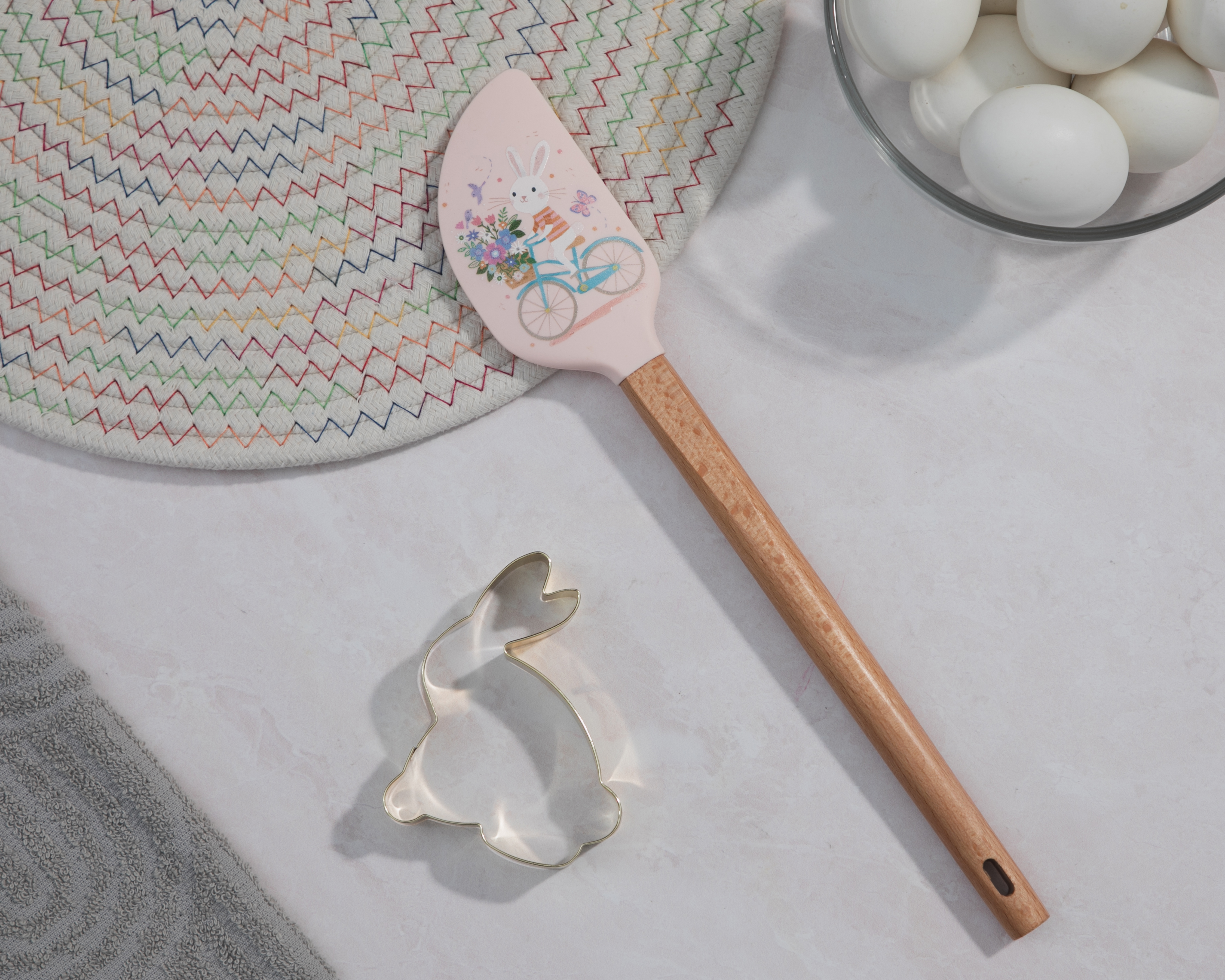 Foto 5 pulgar | Foto 4 | Espátula de Silicón Cook With Color con Cortadora de Galletas