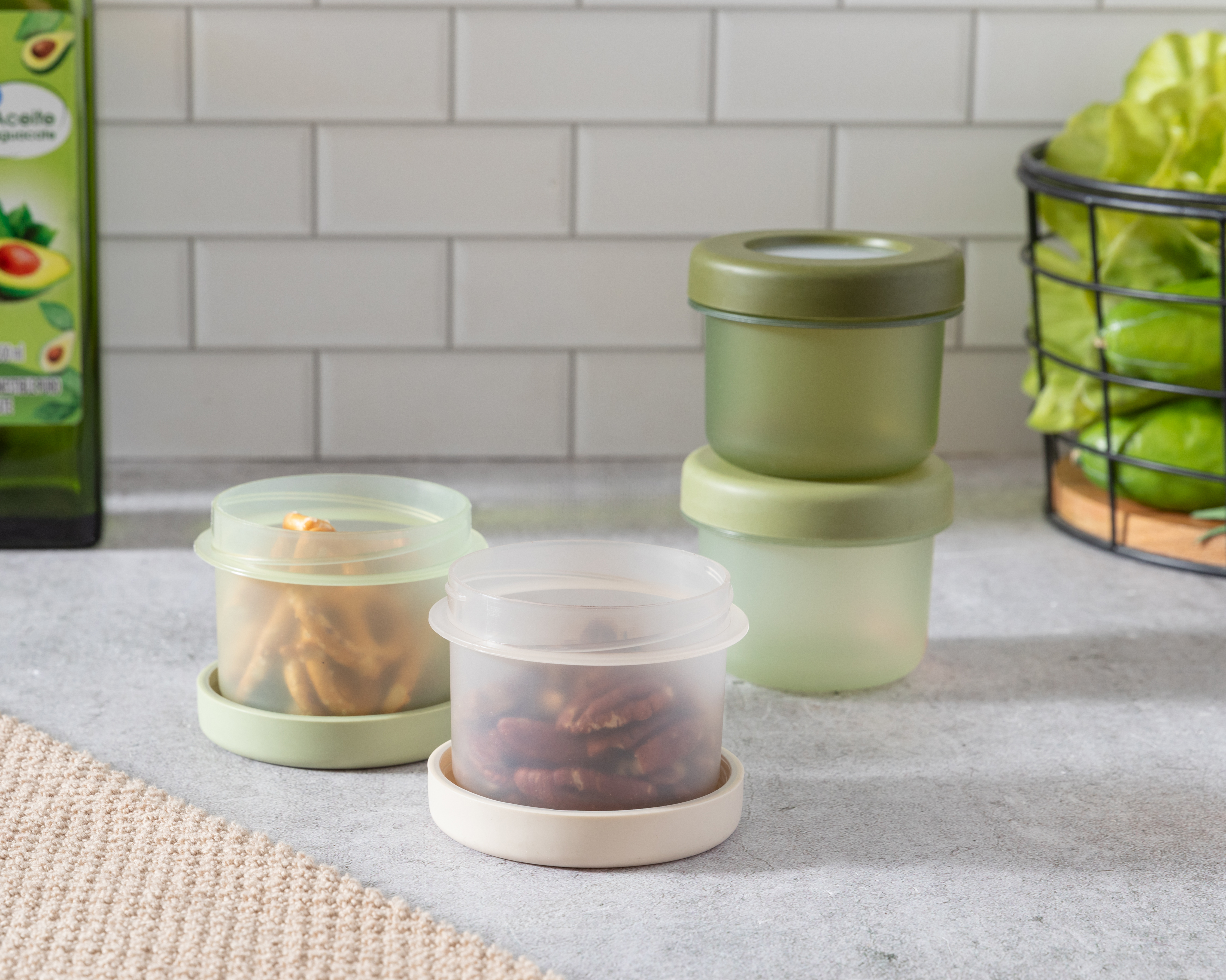 Foto 4 | Foto 4 | Contenedor de Plástico Cook With 160 ml 4 Piezas