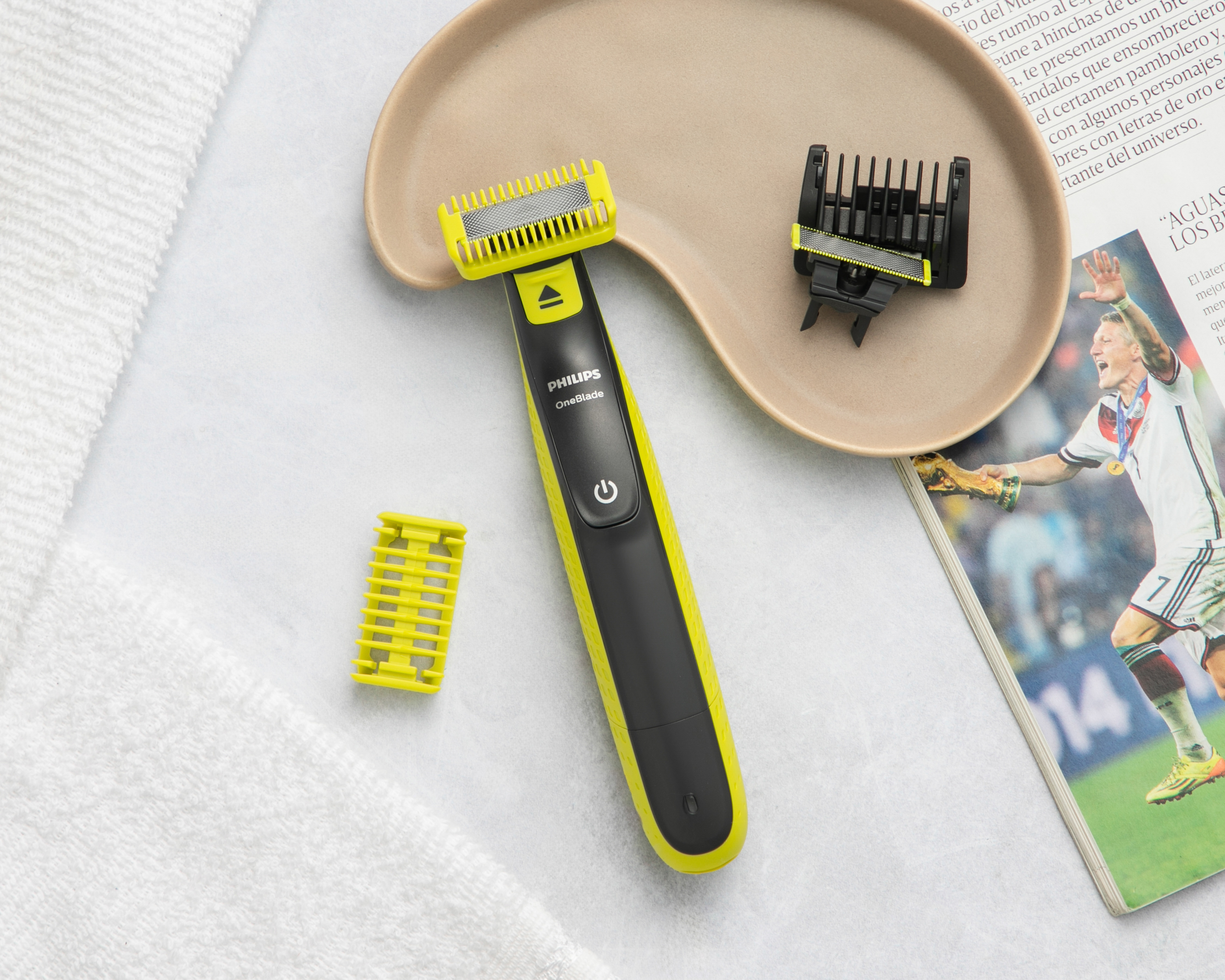 Foto 7 pulgar | Foto 6 | Rasuradora Recargable Philips One Blade 5 en 1 7 Piezas