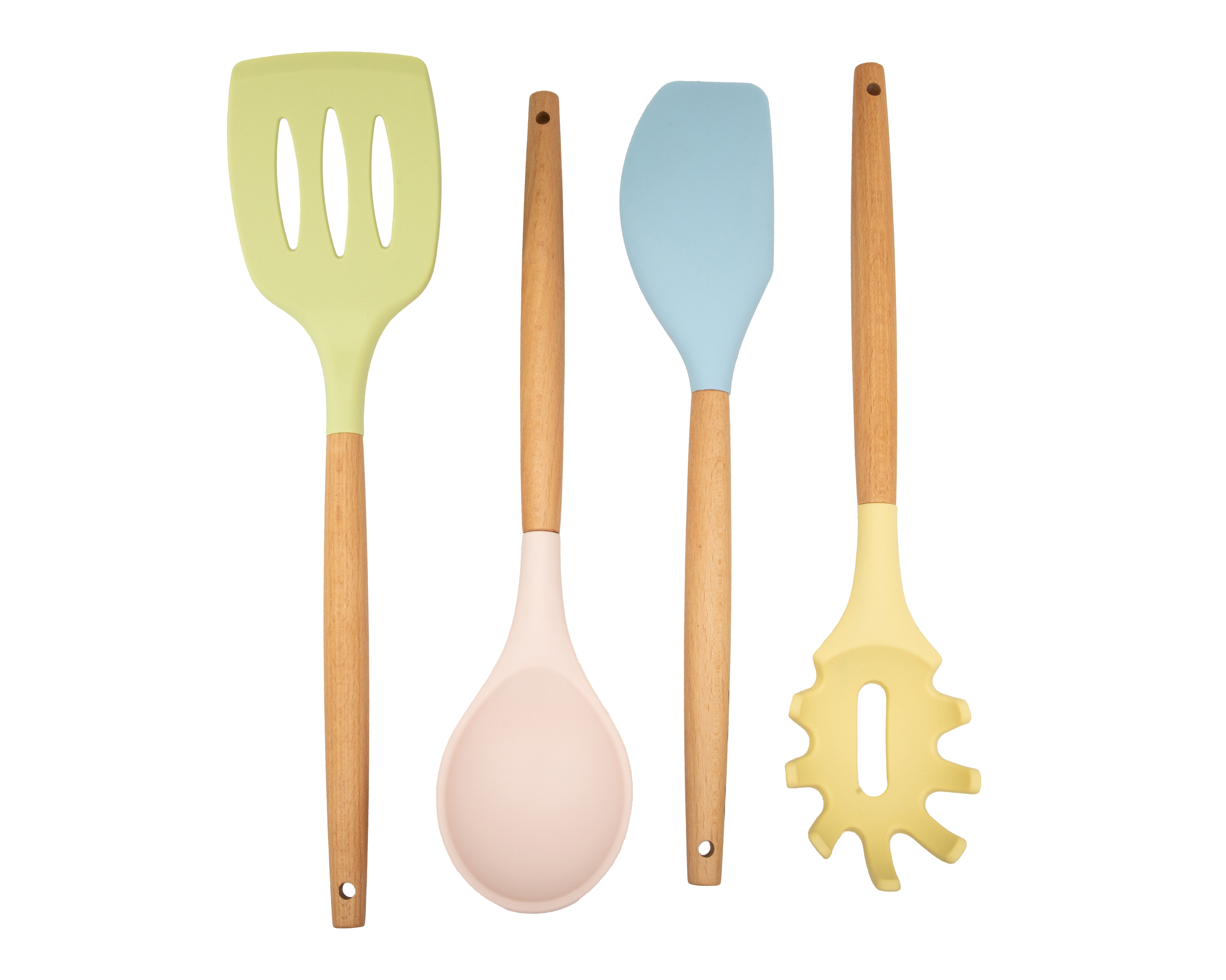 Juego de Utensilios de Cocina Cook With Color 4 Piezas