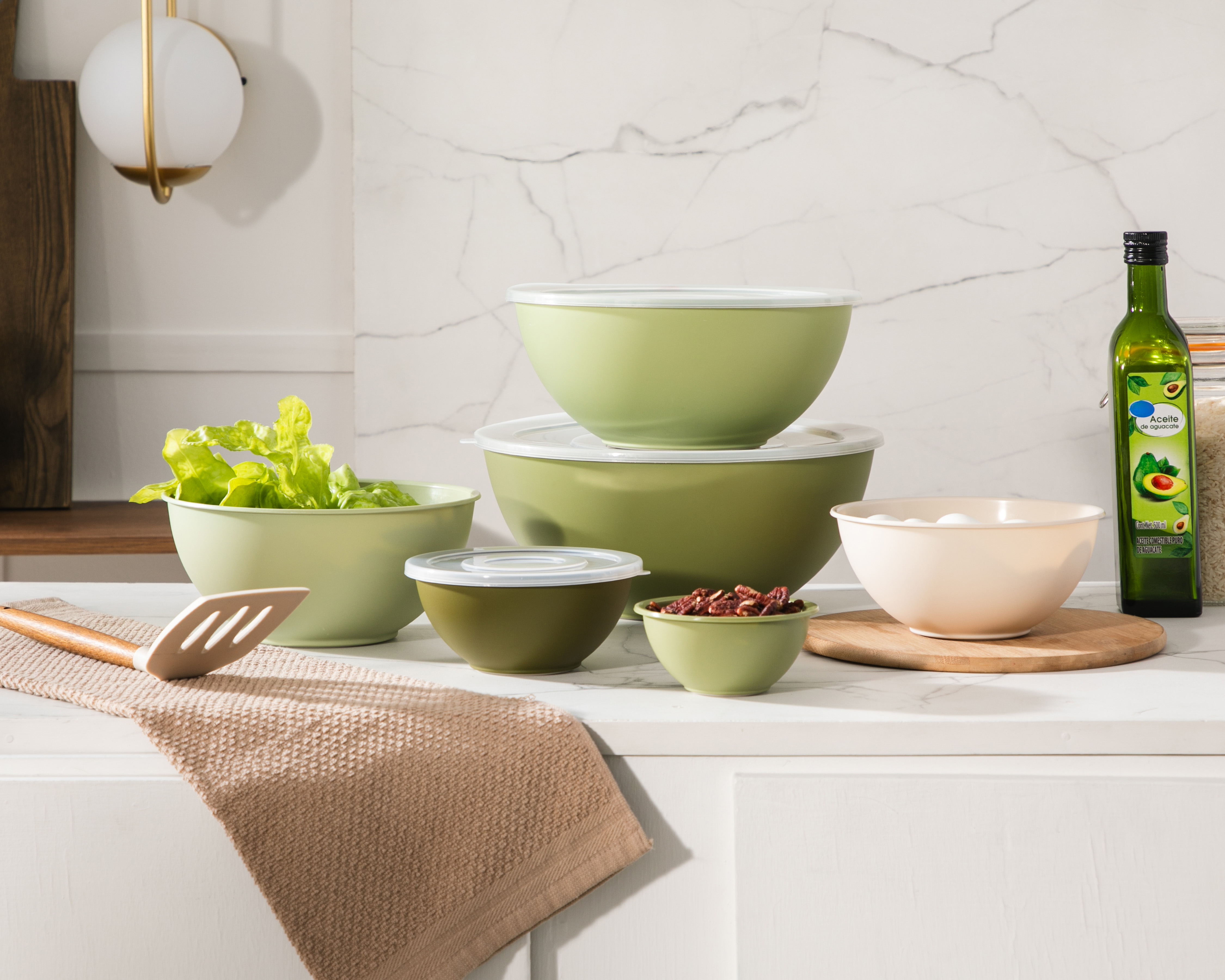 Foto 5 pulgar | Foto 4 | Bowl de Plástico Cook With Color 6 Piezas