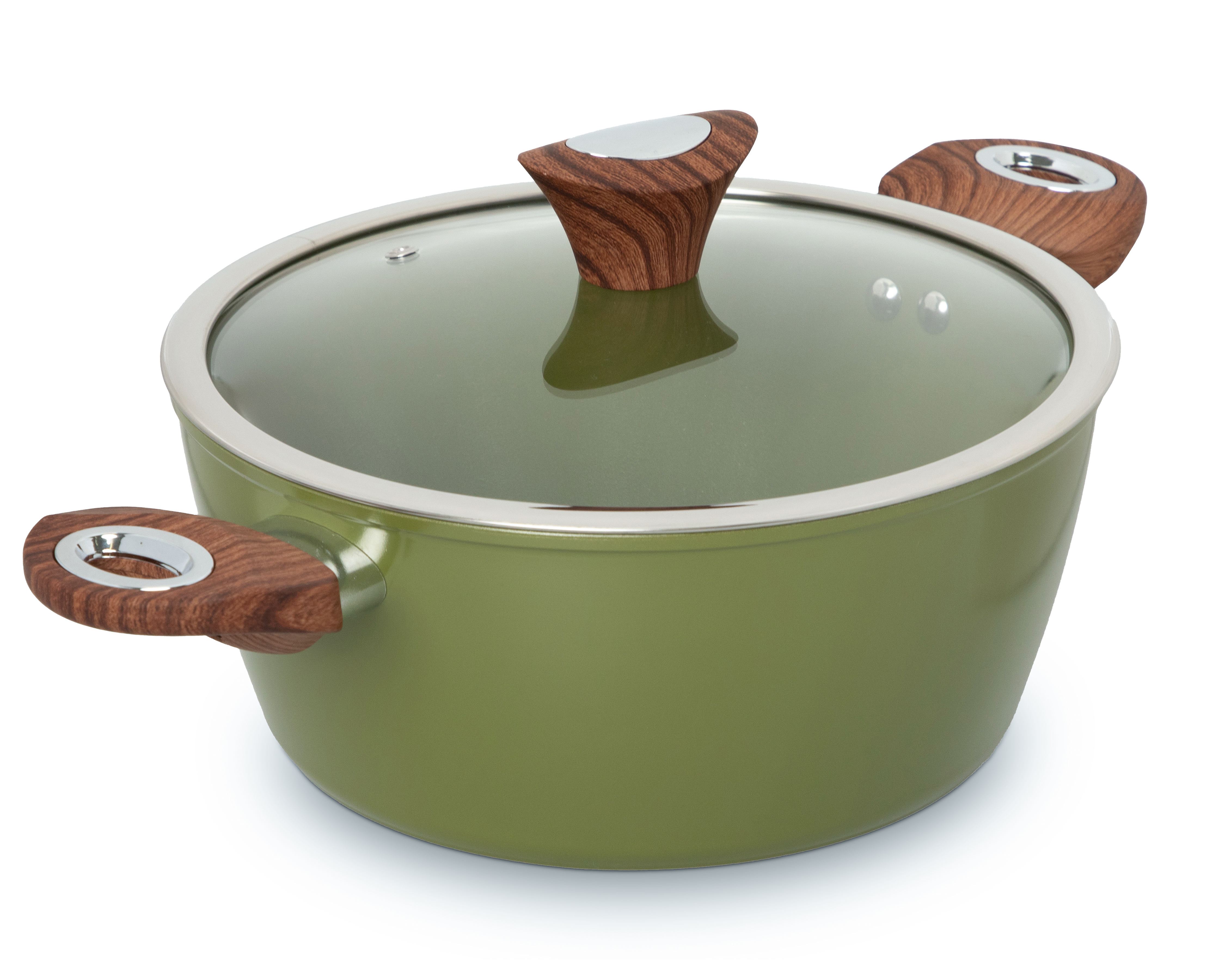 Olla Record 3.7 Litros de Aluminio Antiadherente