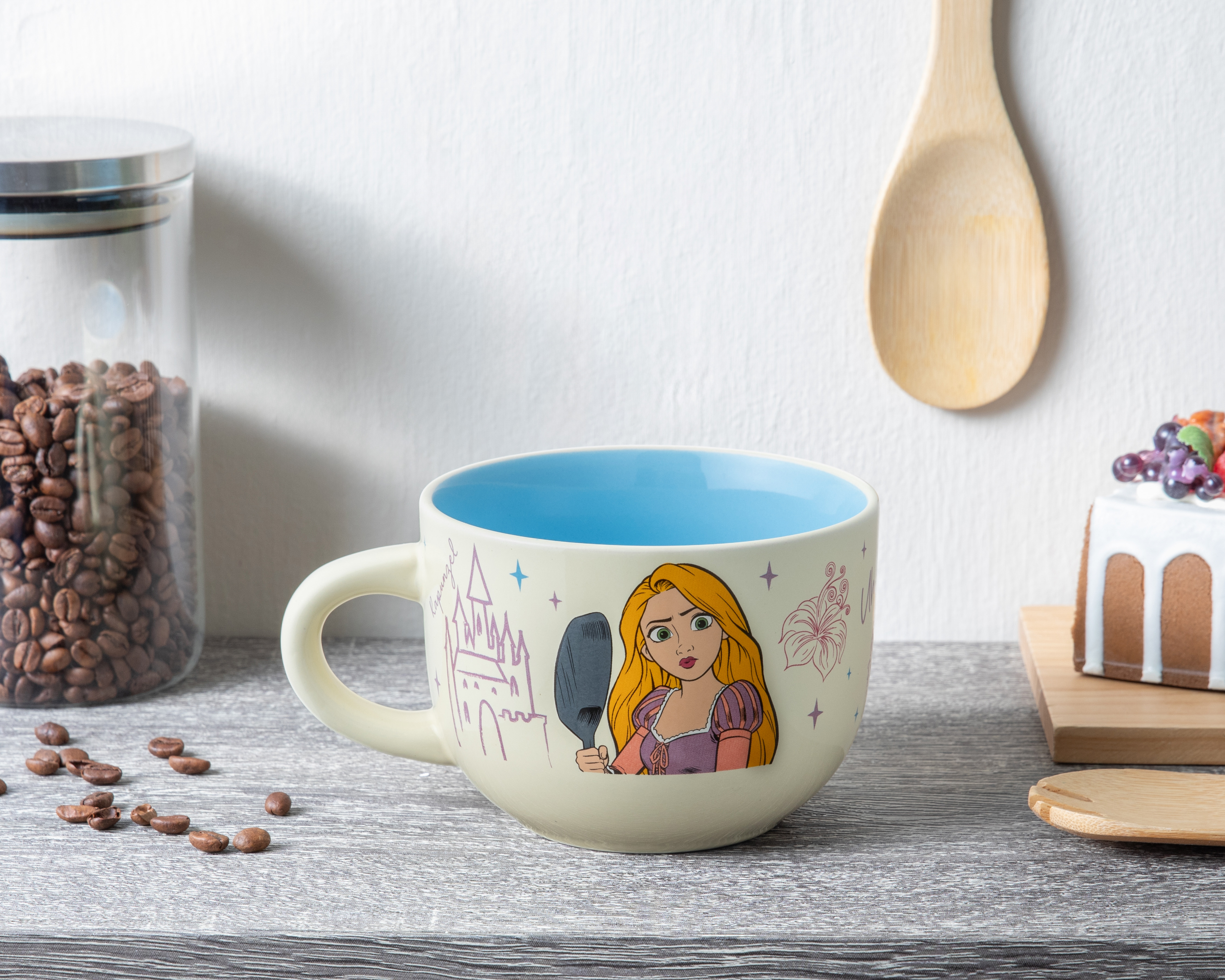 Foto 6 pulgar | Foto 5 | Taza de Cerámica Fun Kids Princesas 820 ml