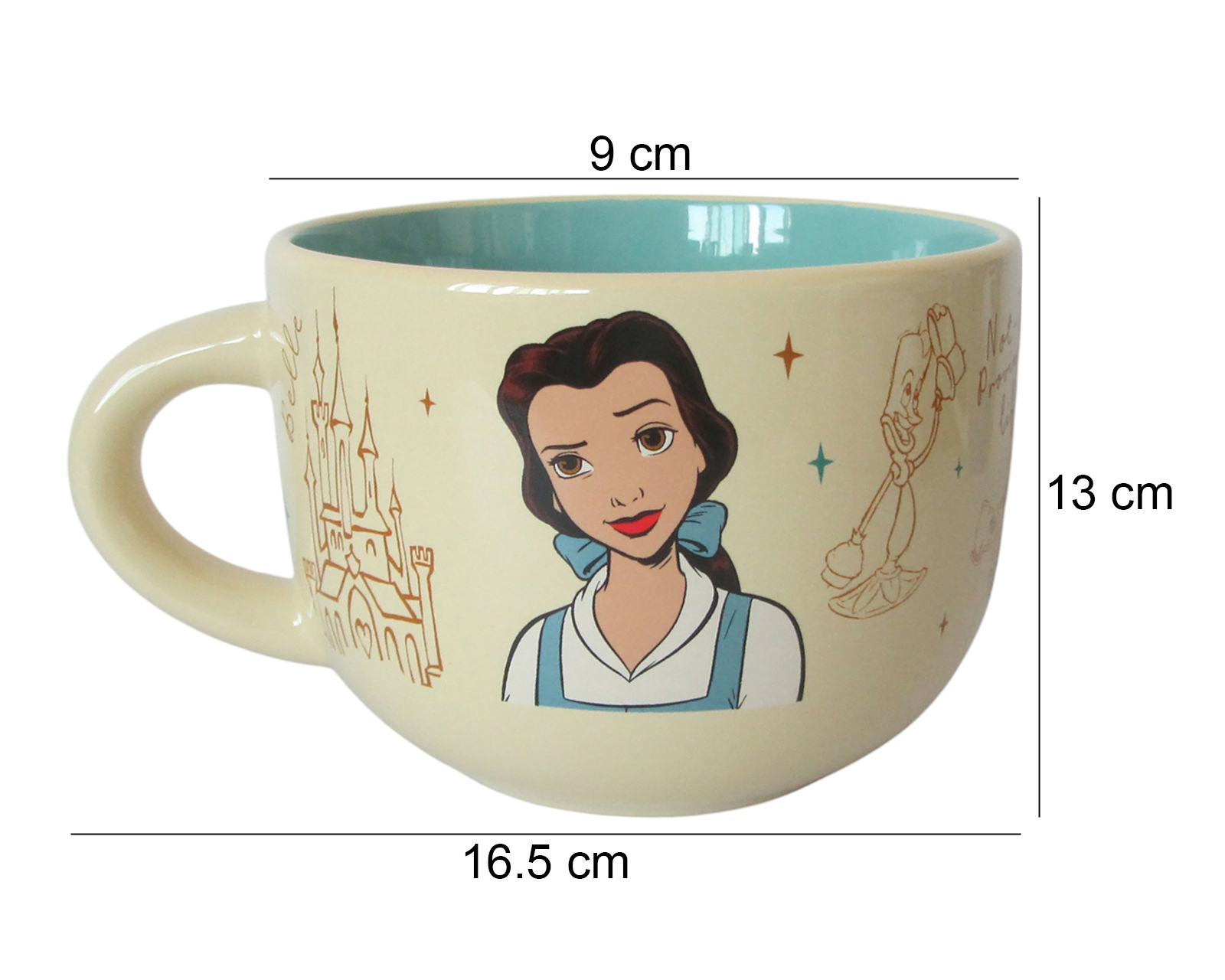 Foto 7 pulgar | Foto 6 | Taza de Cerámica Fun Kids Princesas 820 ml