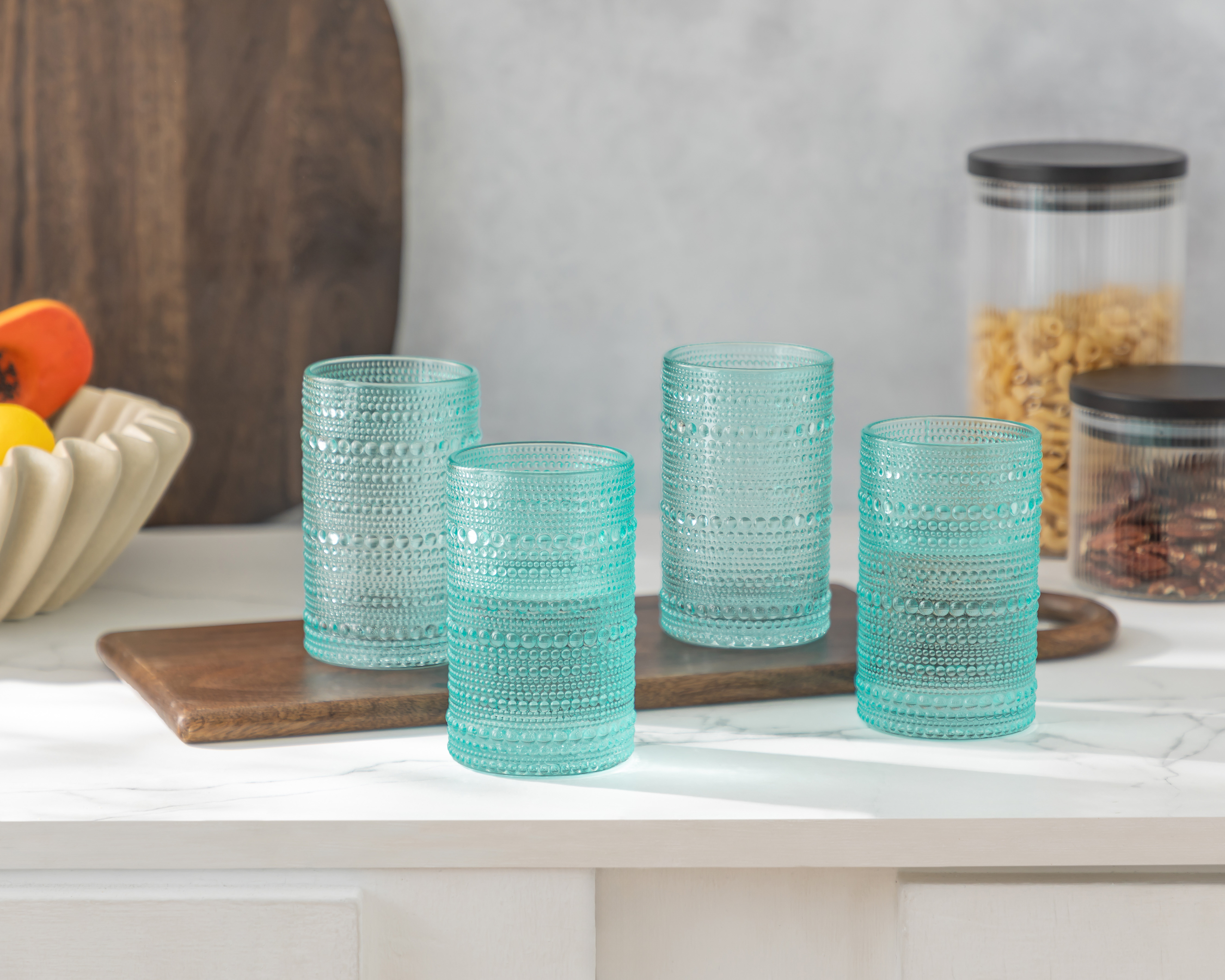 Foto 4 | Foto 4 | Vaso de Vidrio Starhaus 380 ml 4 Piezas