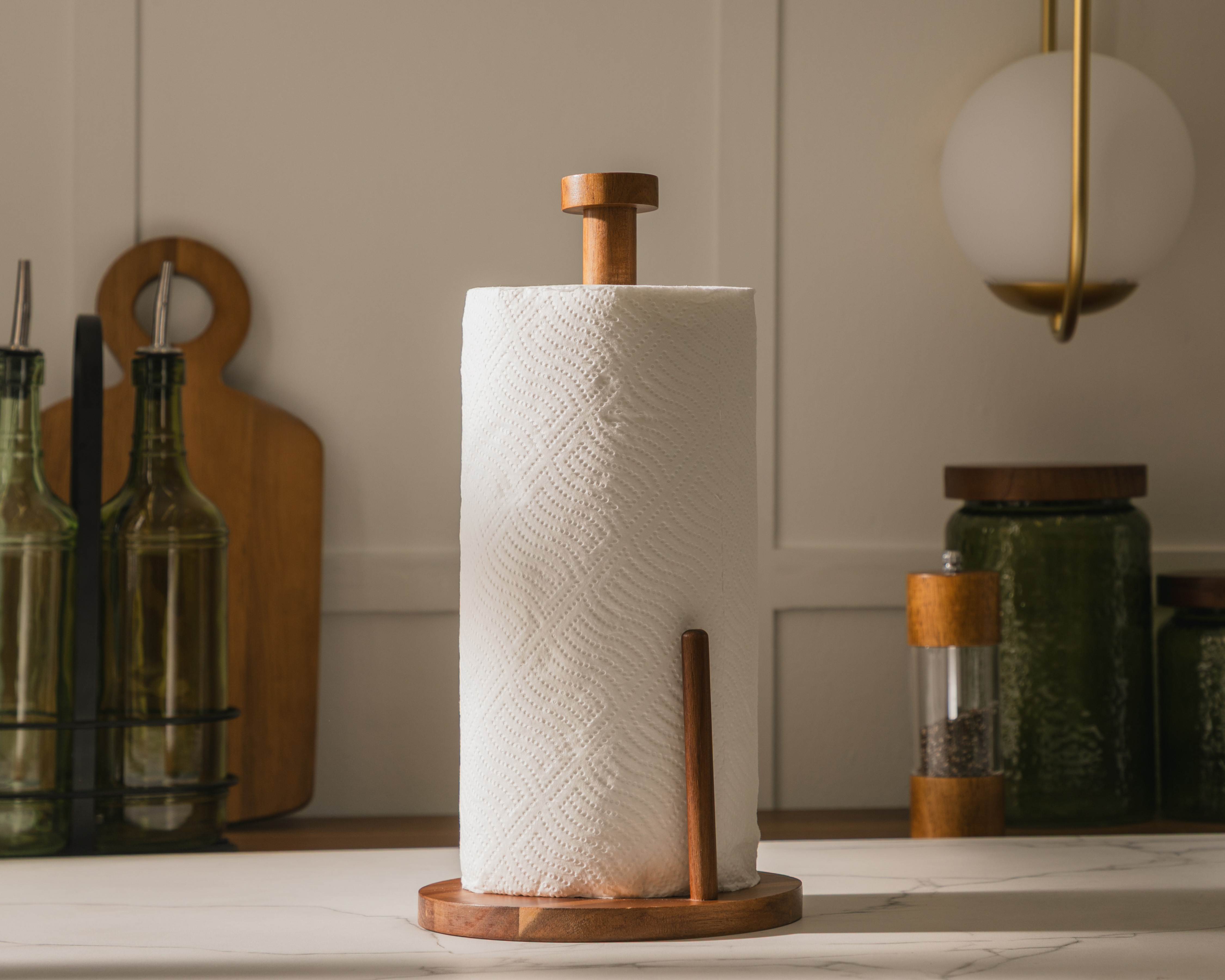 Foto 6 pulgar | Foto 5 | Portarrollos de Madera Starhaus Acacia