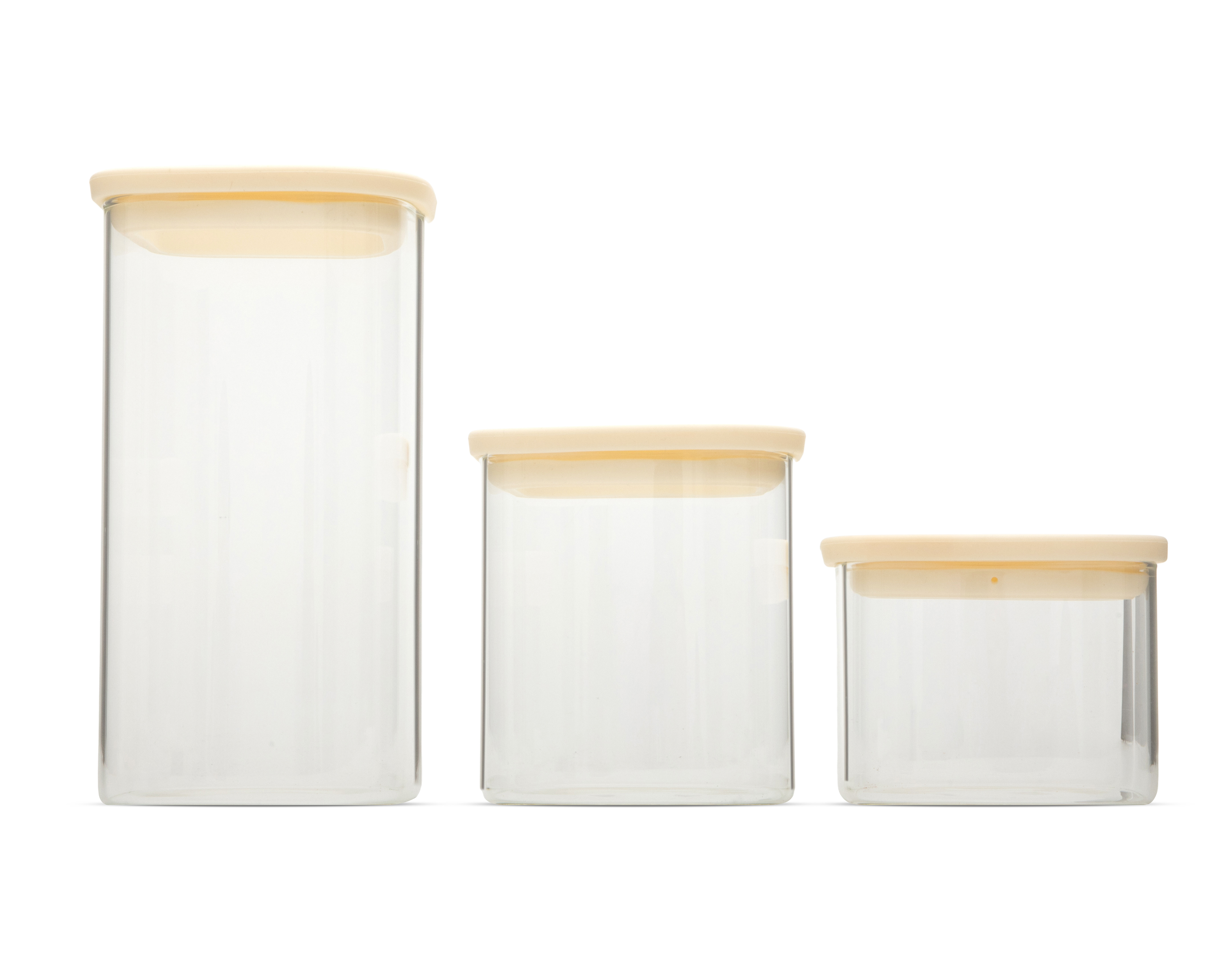 Foto 2 pulgar | Foto 1 | Contenedor de Vidrio Starhaus 3 Piezas