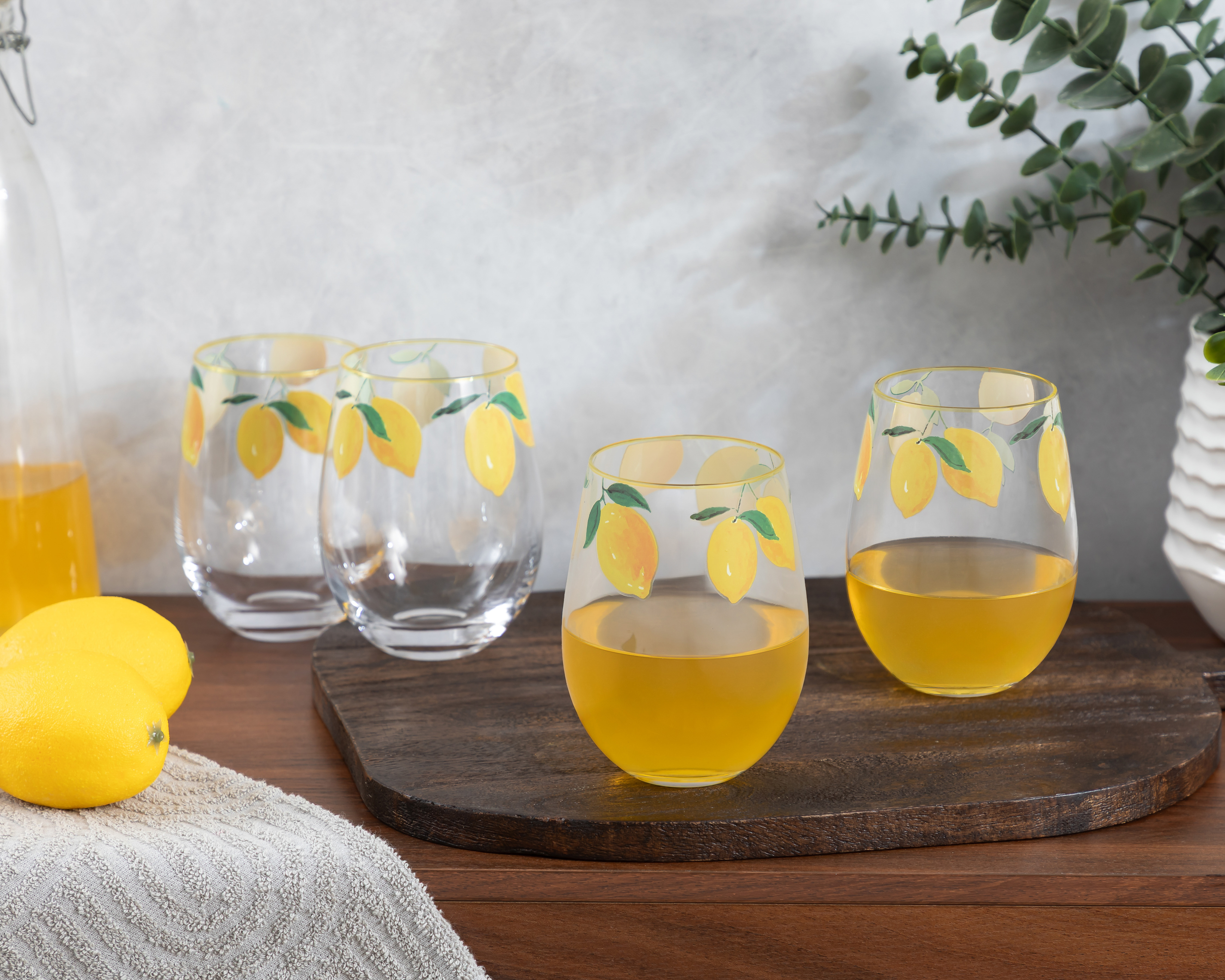 Foto 4 pulgar | Foto 3 | Juego de Vasos de Vidrio Starhaus 4 Piezas