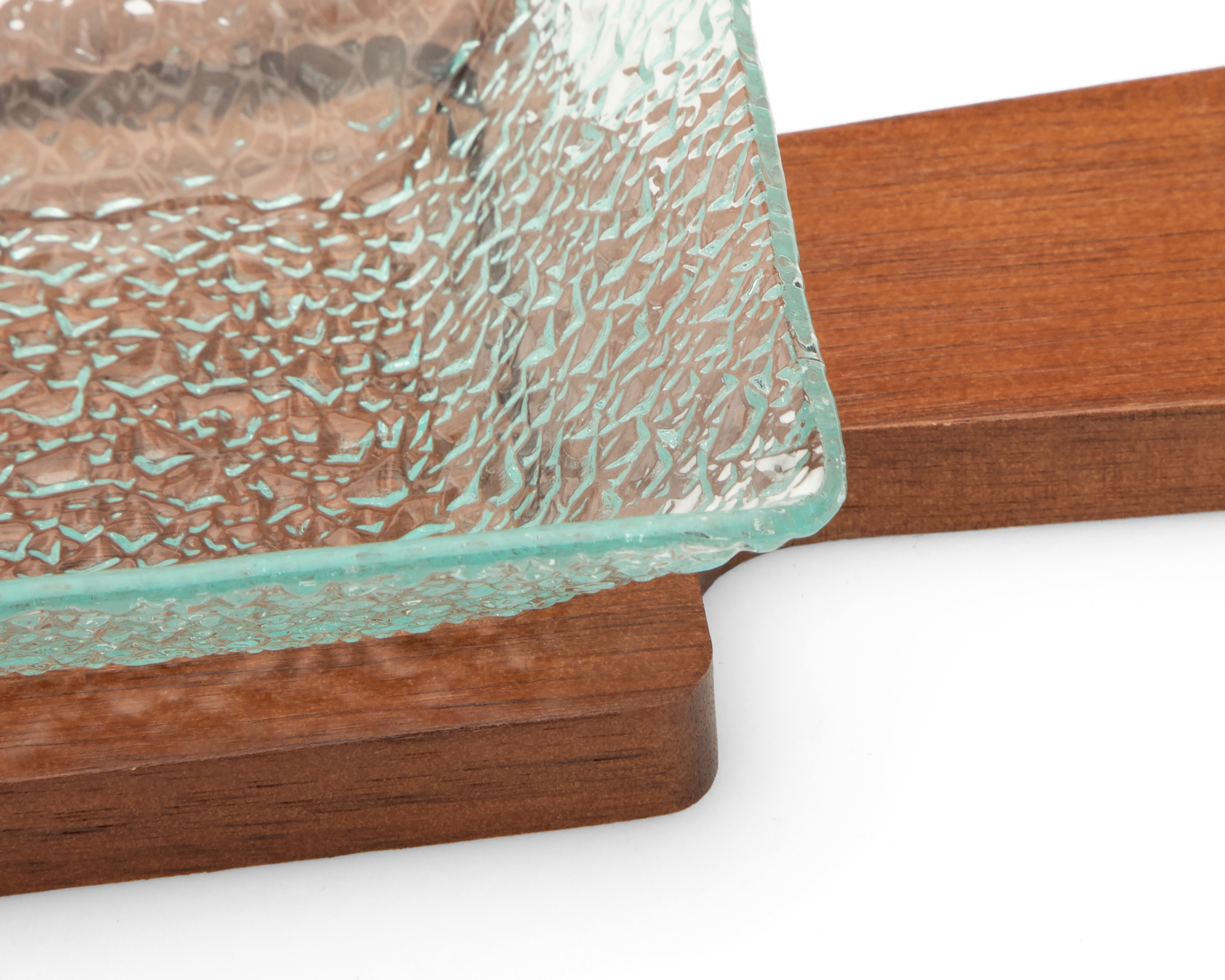 Foto 4 pulgar | Foto 3 | Botanero Starhaus de Vidrio con Base de Madera