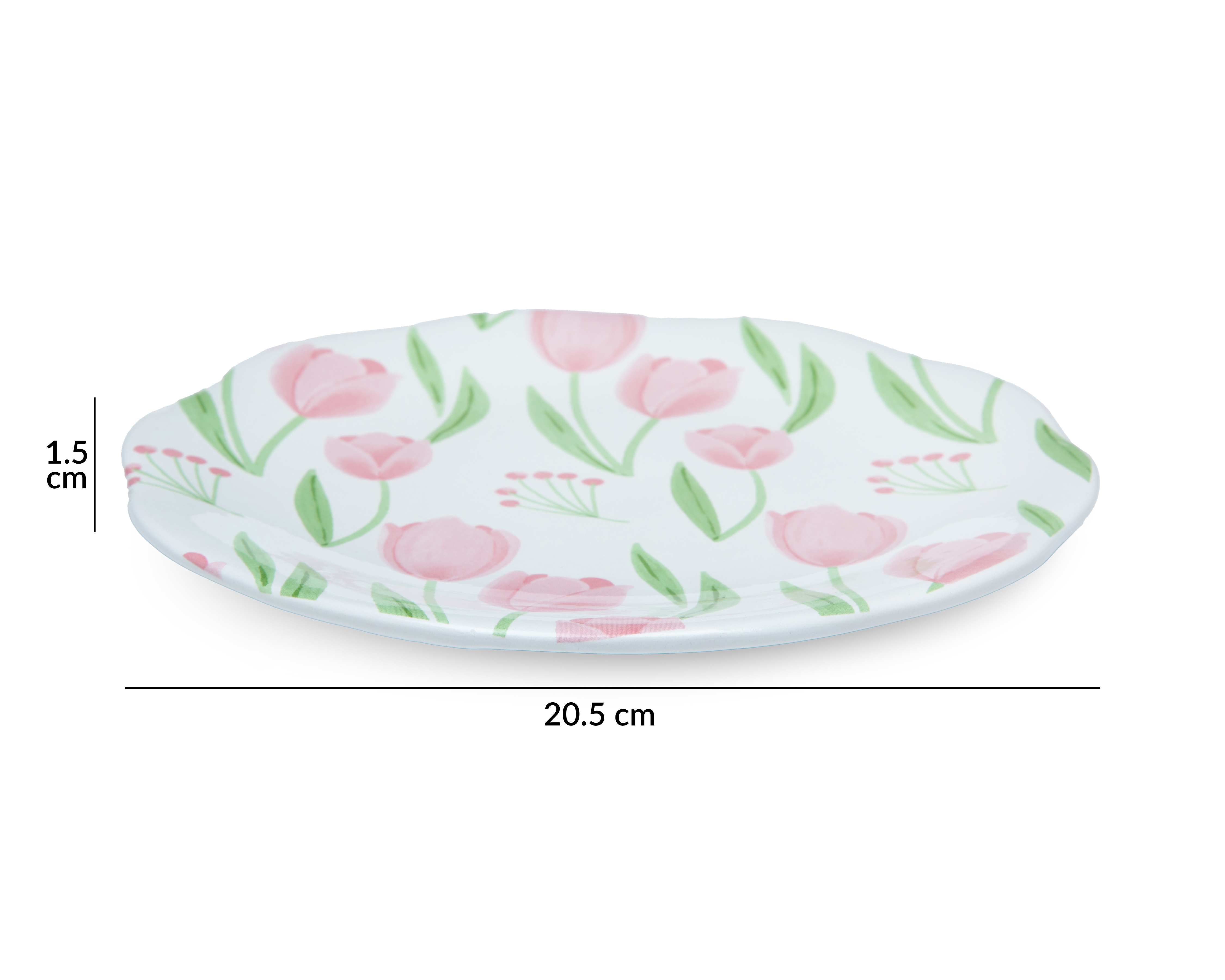 Foto 6 pulgar | Foto 5 | Plato de Cerámica Multicolor 2 Piezas