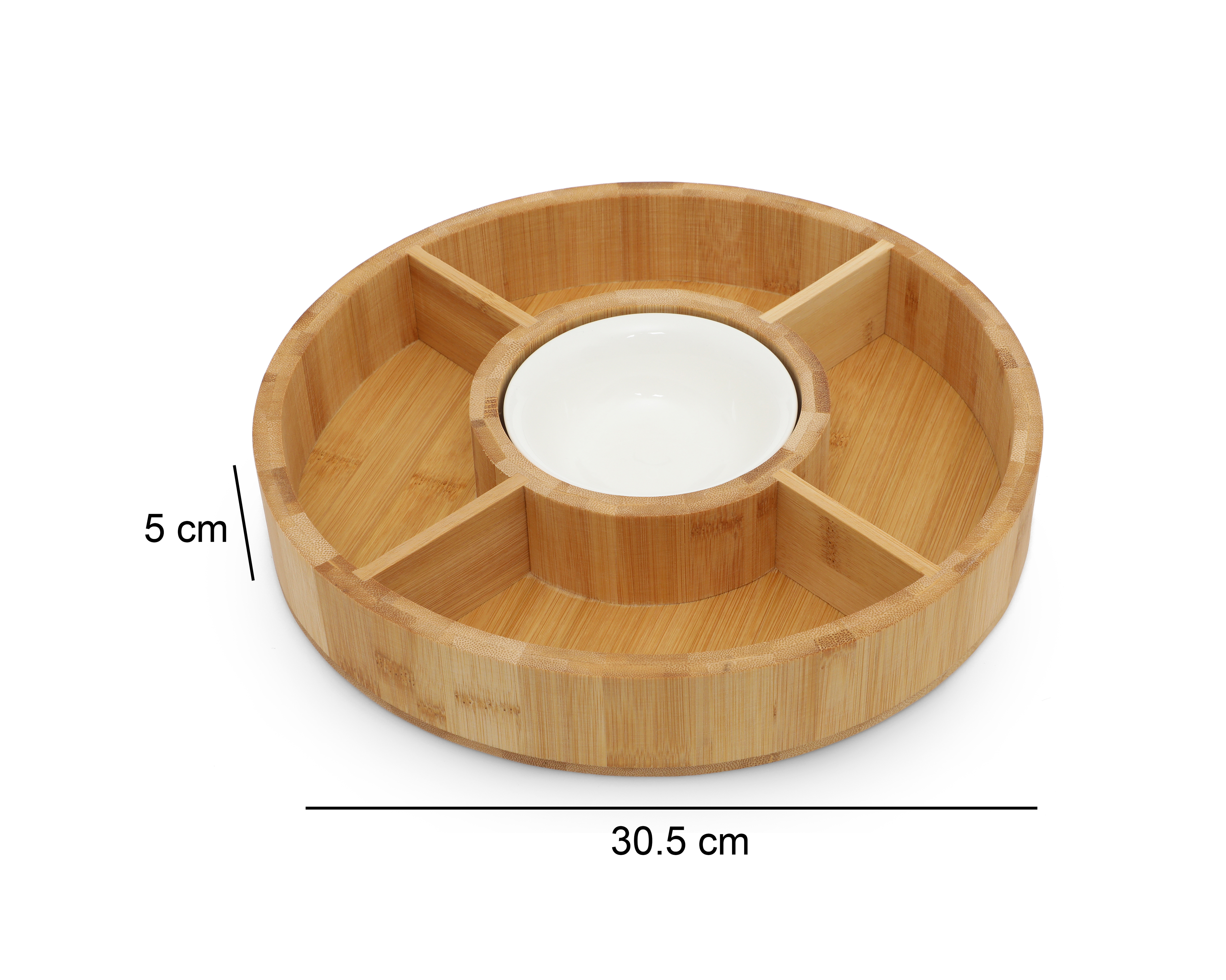 Foto 6 pulgar | Foto 5 | Botanero Record de Bambú