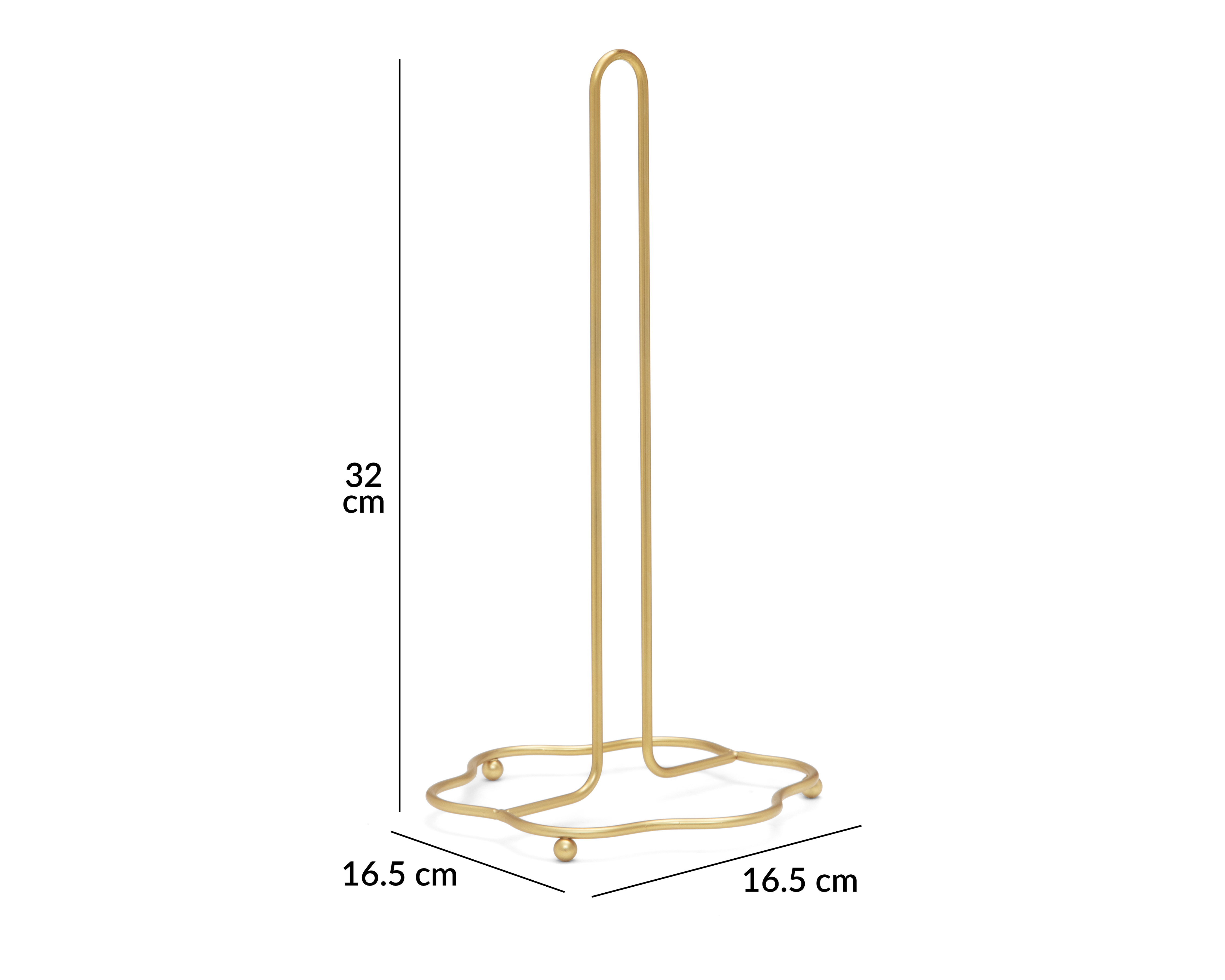 Foto 6 pulgar | Foto 5 | Portarrollos de Metal Starhaus Dorado