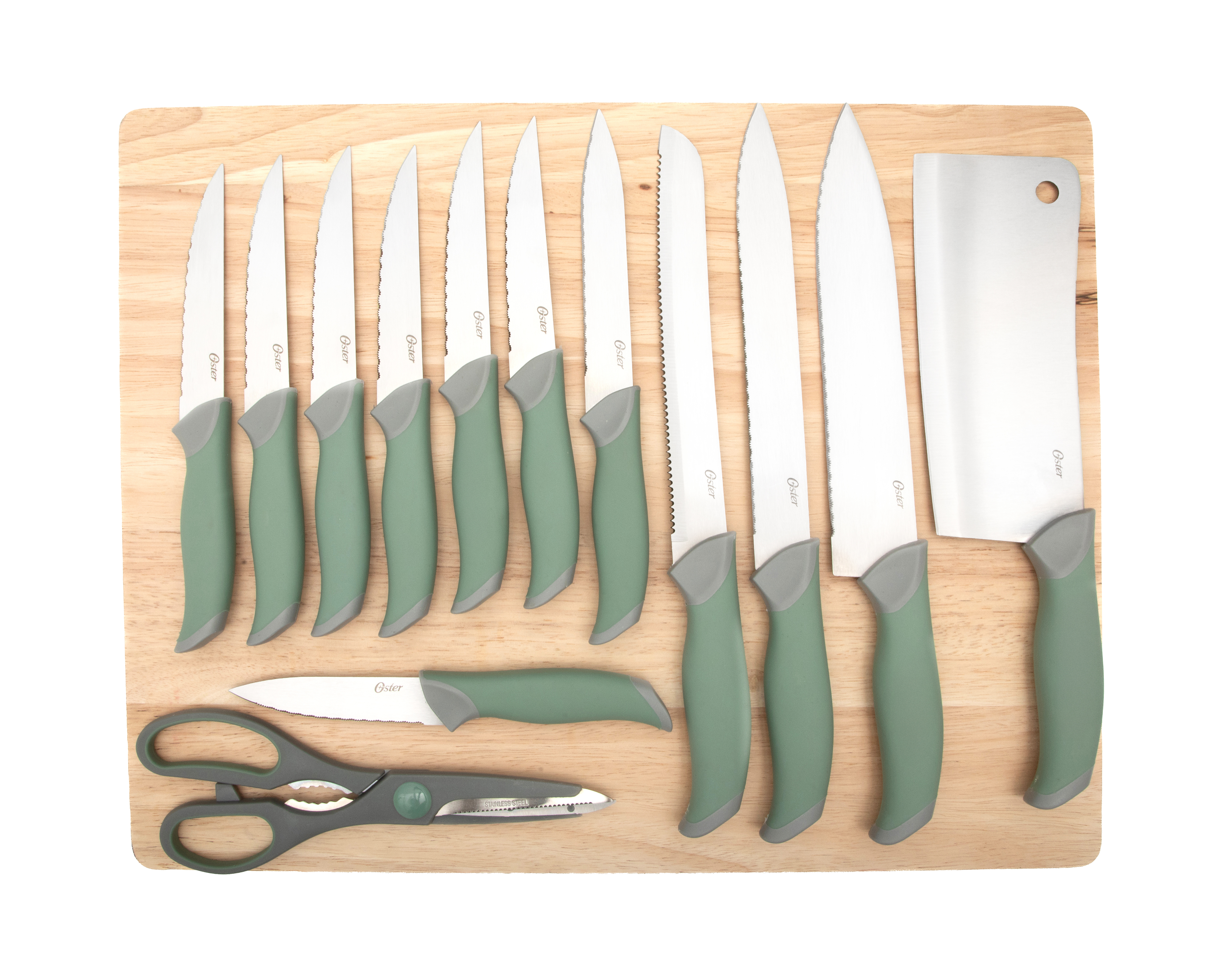 Foto 2 | Foto 2 | Juego de Cuchillos Oster con Tijeras 14 Piezas