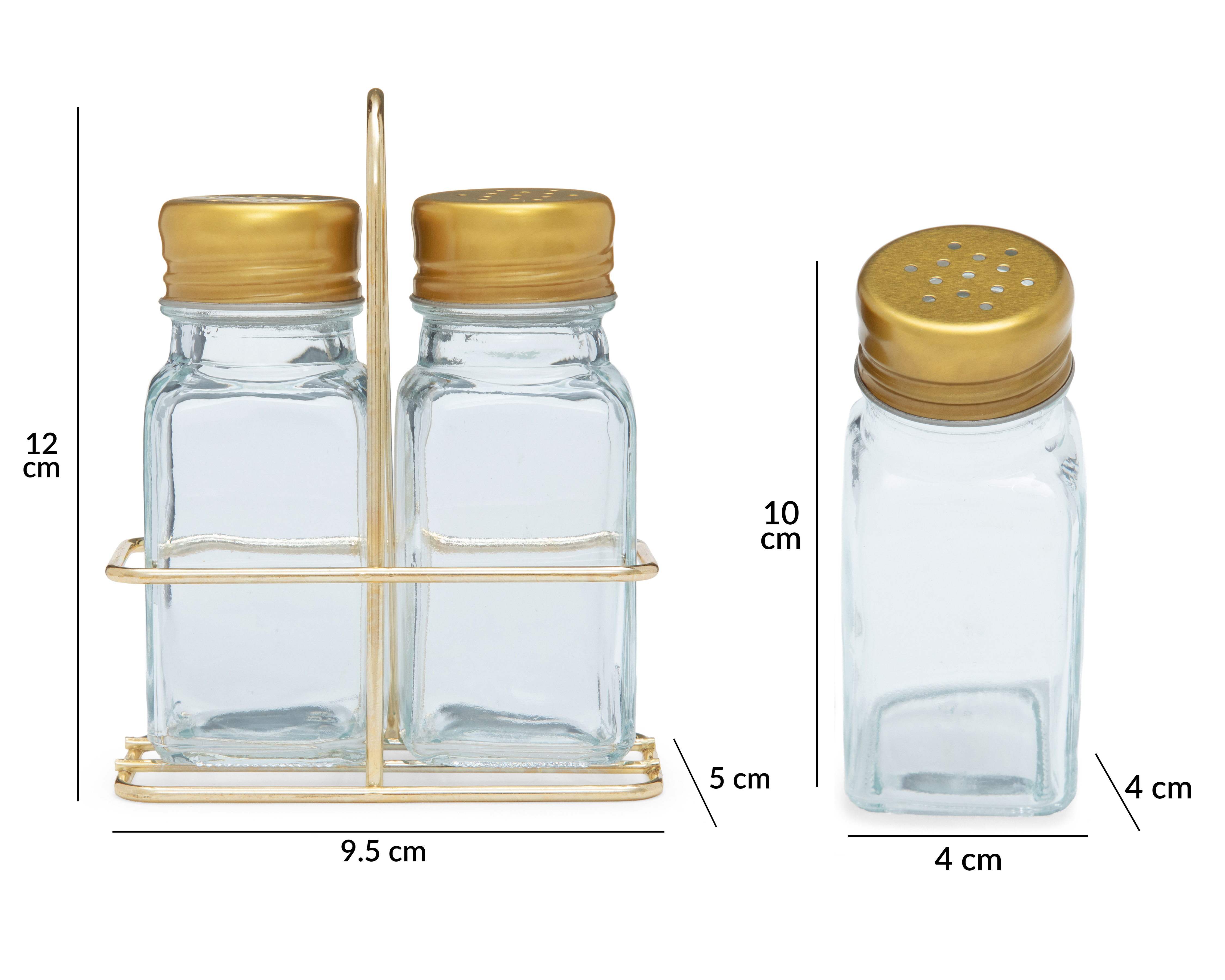 Foto 6 pulgar | Foto 5 | Salero y Pimentero Starhaus 3  Piezas