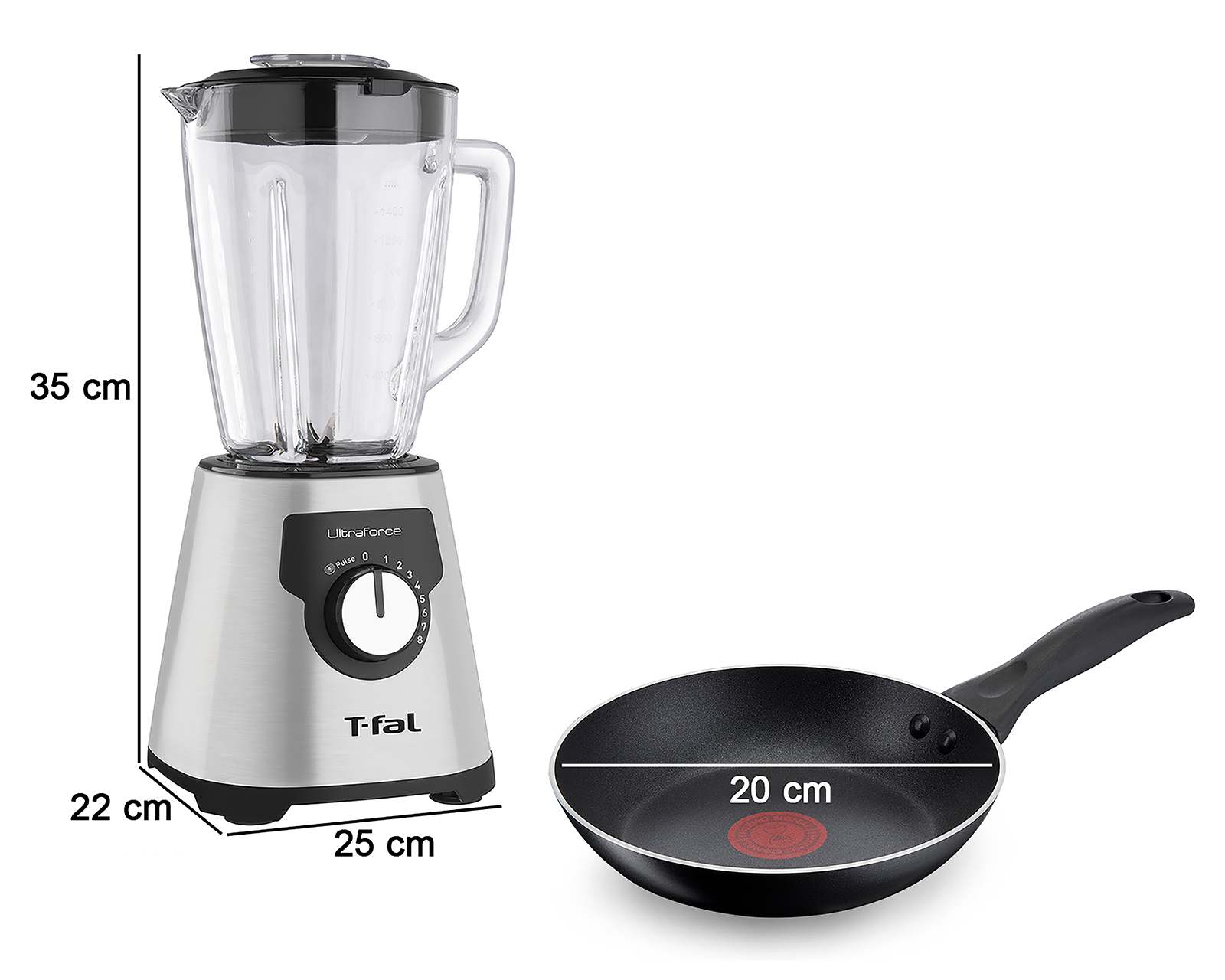 Foto 7 | Foto 7 | Licuadora y Sartén T-FAL LN348DX0MXMC 2 Piezas