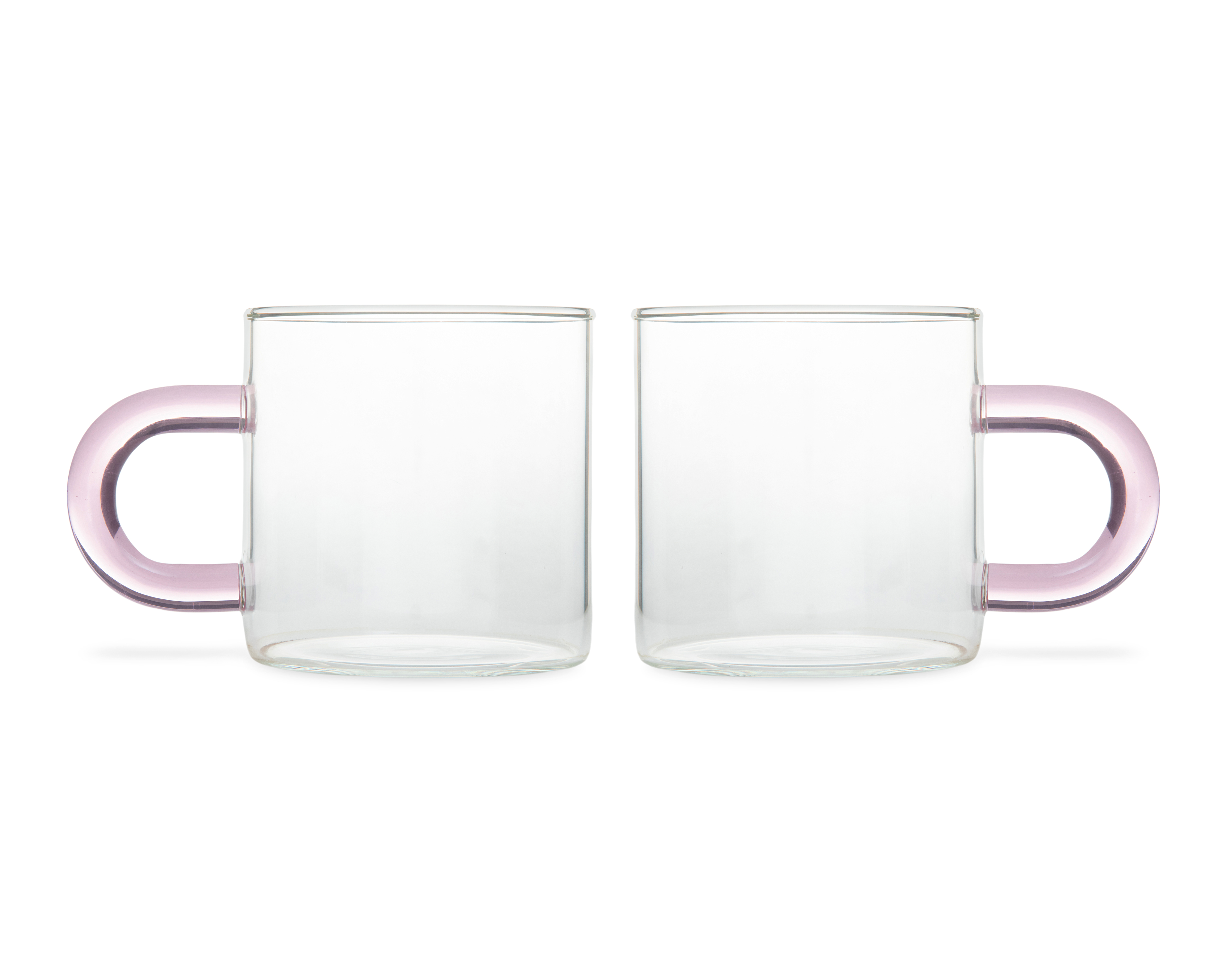 Taza de Vidrio Starhaus 600 ml 2 Piezas