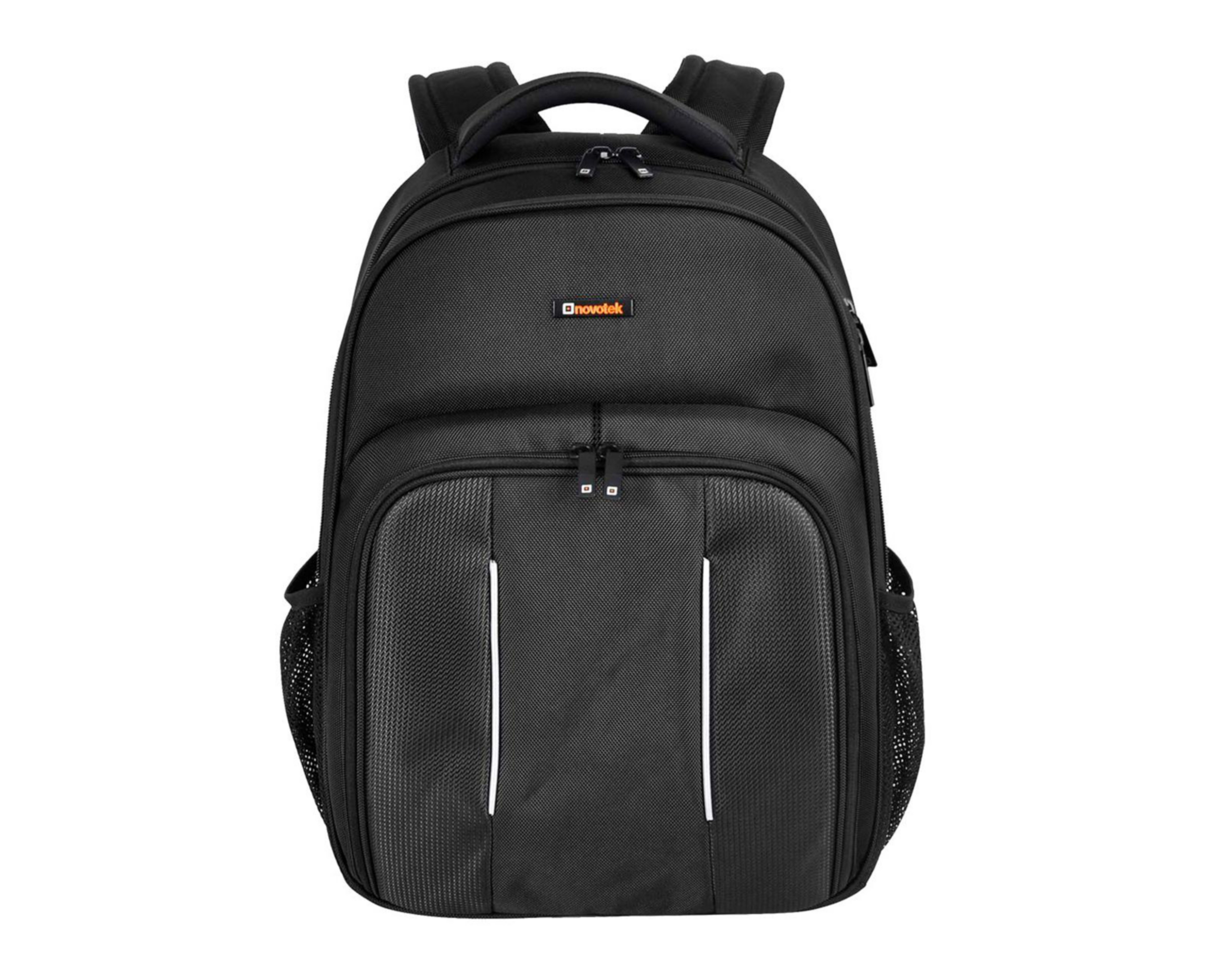 Foto 2 pulgar | Foto 1 | Mochila para Laptop Novotek 15.6" Negra