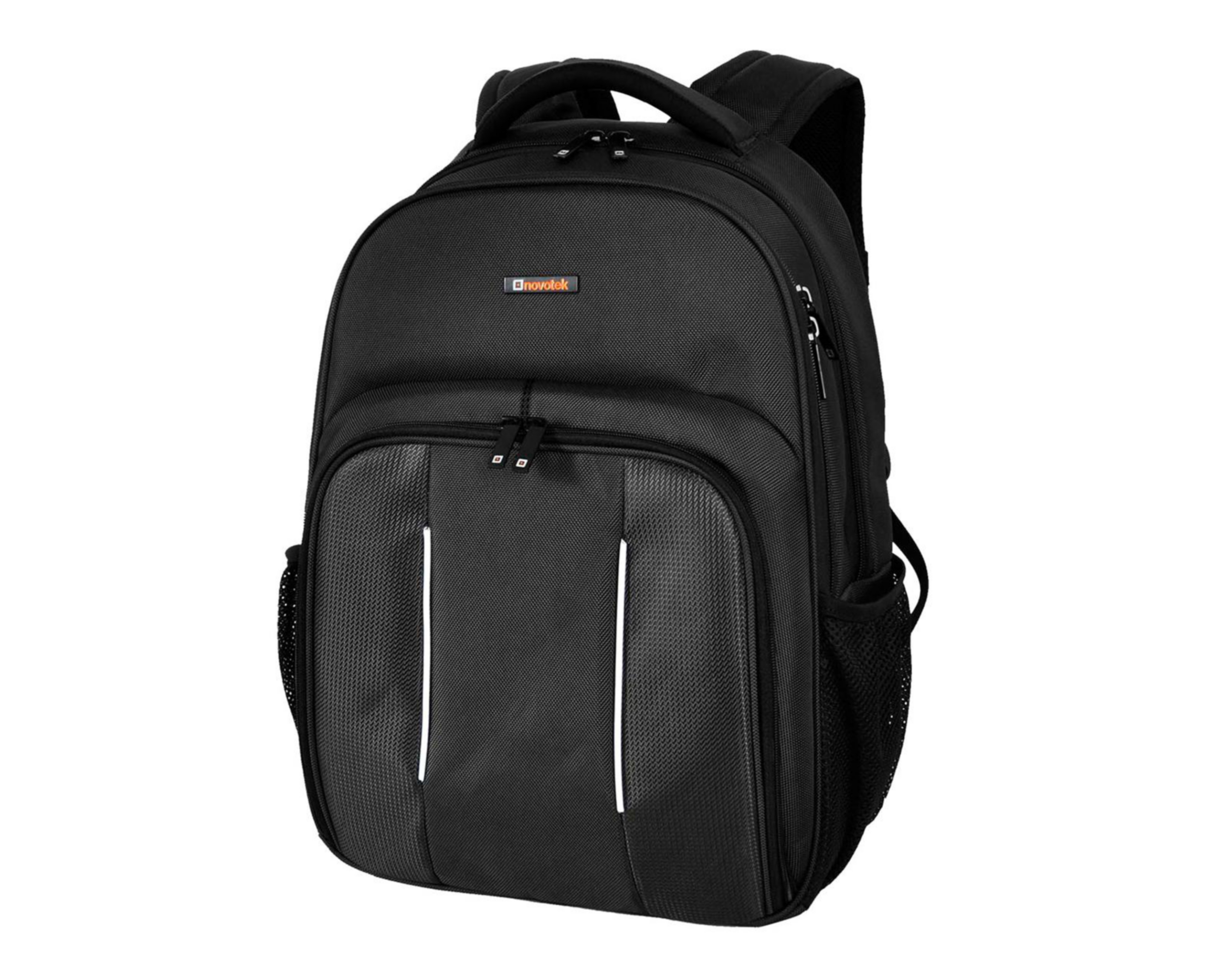 Foto 3 pulgar | Foto 2 | Mochila para Laptop Novotek 15.6" Negra