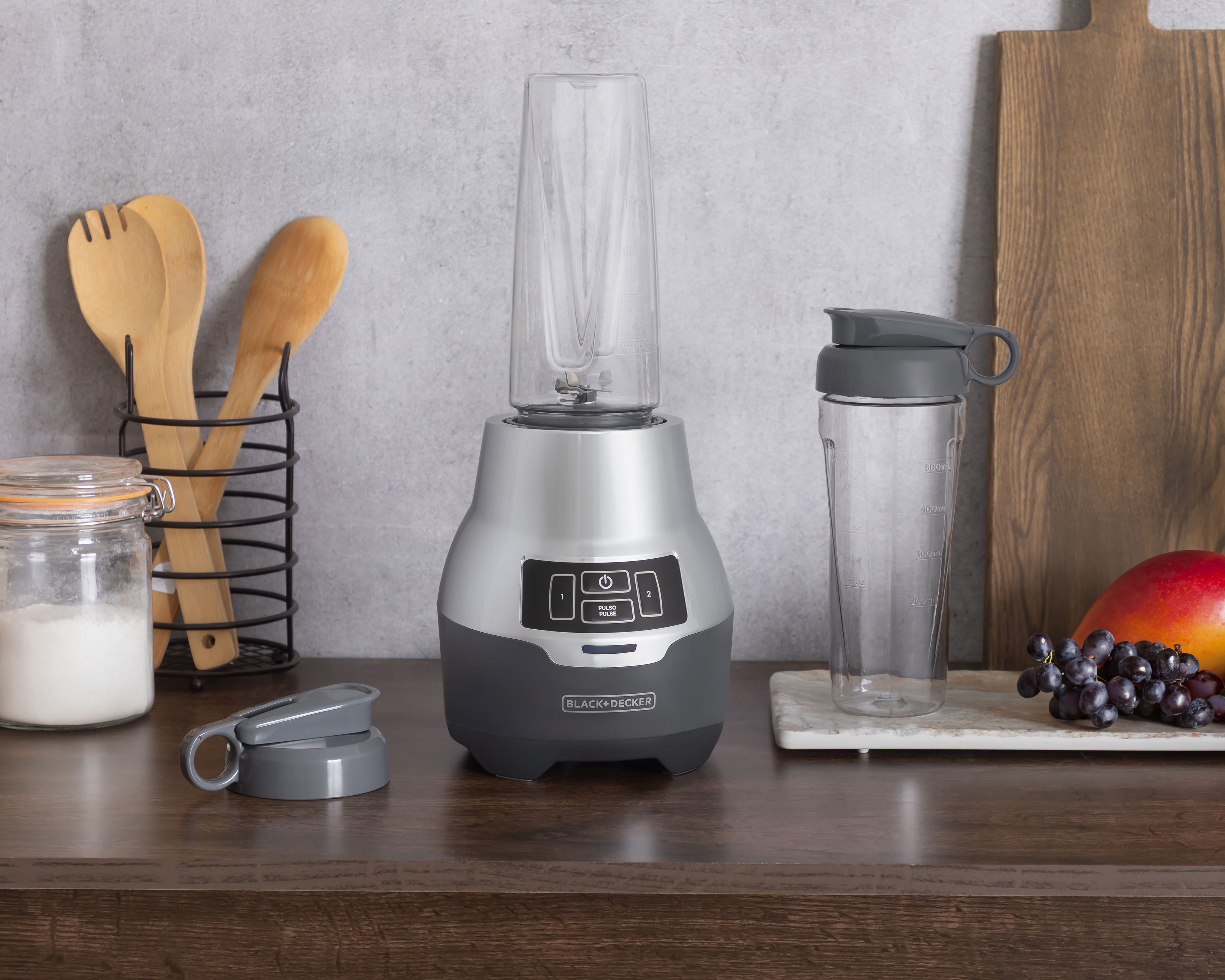Foto 7 | Foto 7 | Procesador de Alimentos Black+Decker PB2004G de 2 Velocidades 4 Accesorios