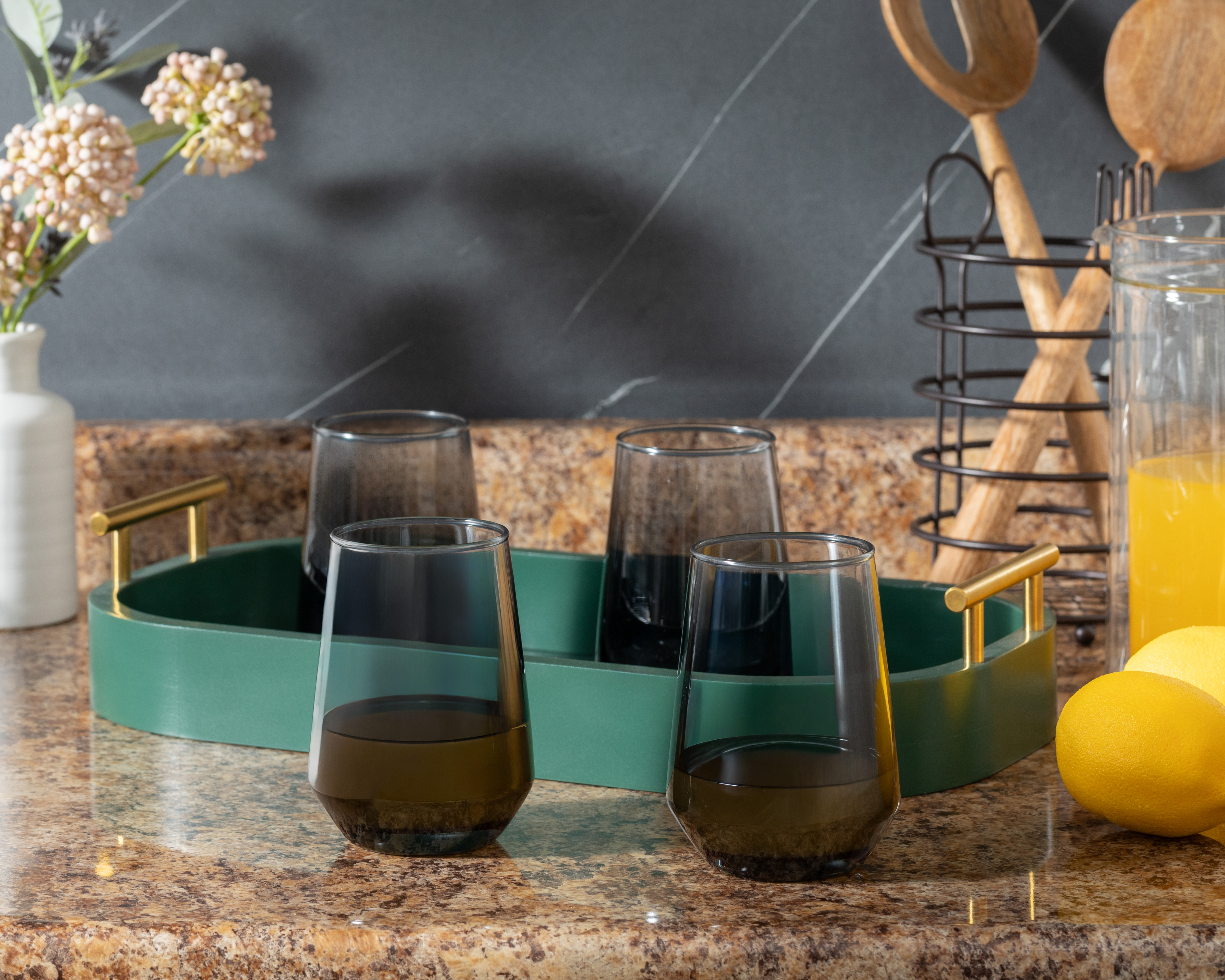 Foto 4 pulgar | Foto 3 | Vaso de Vidrio Starhaus 390 ml 6 Piezas