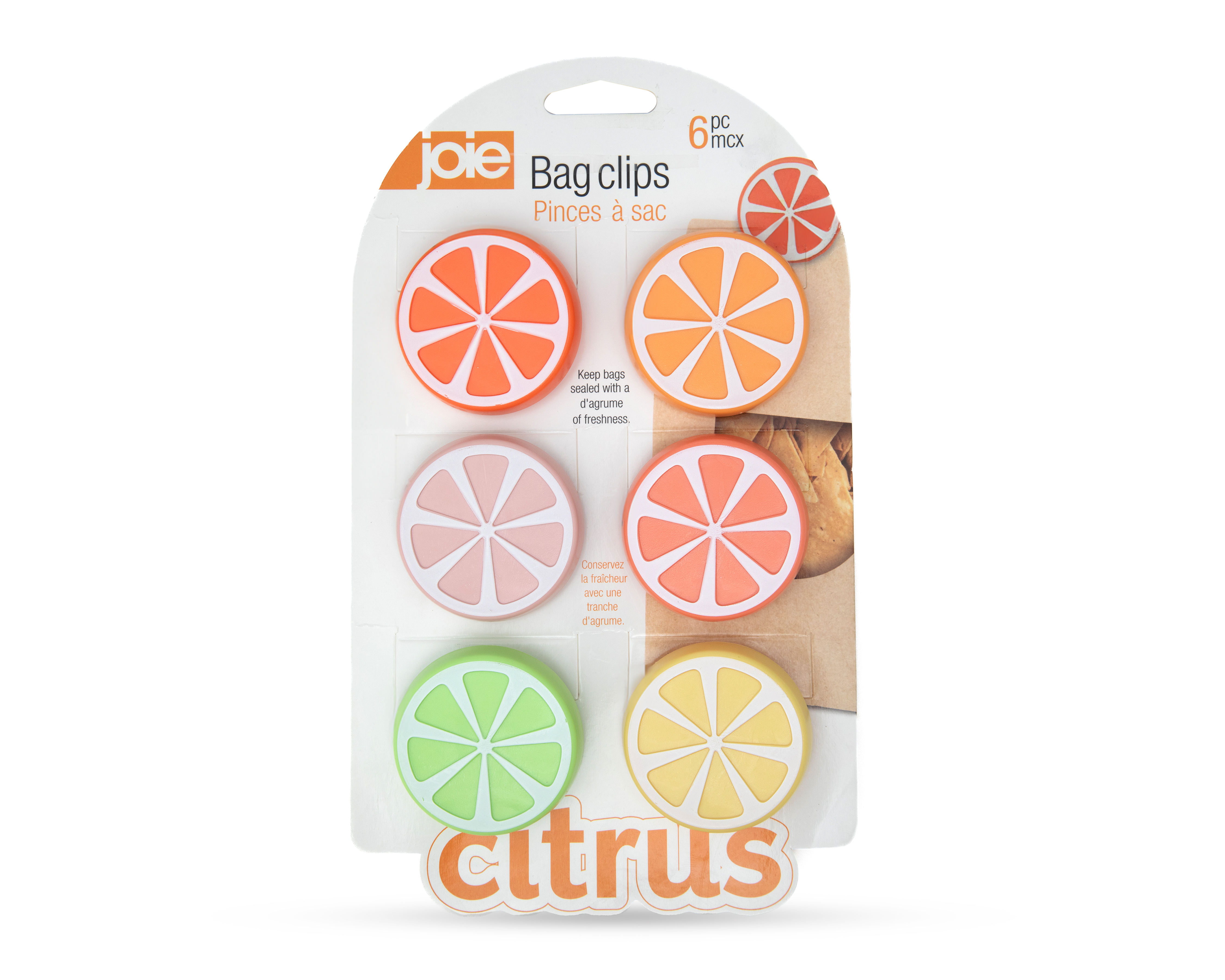 Clip para Bolsas Joie 6 Piezas