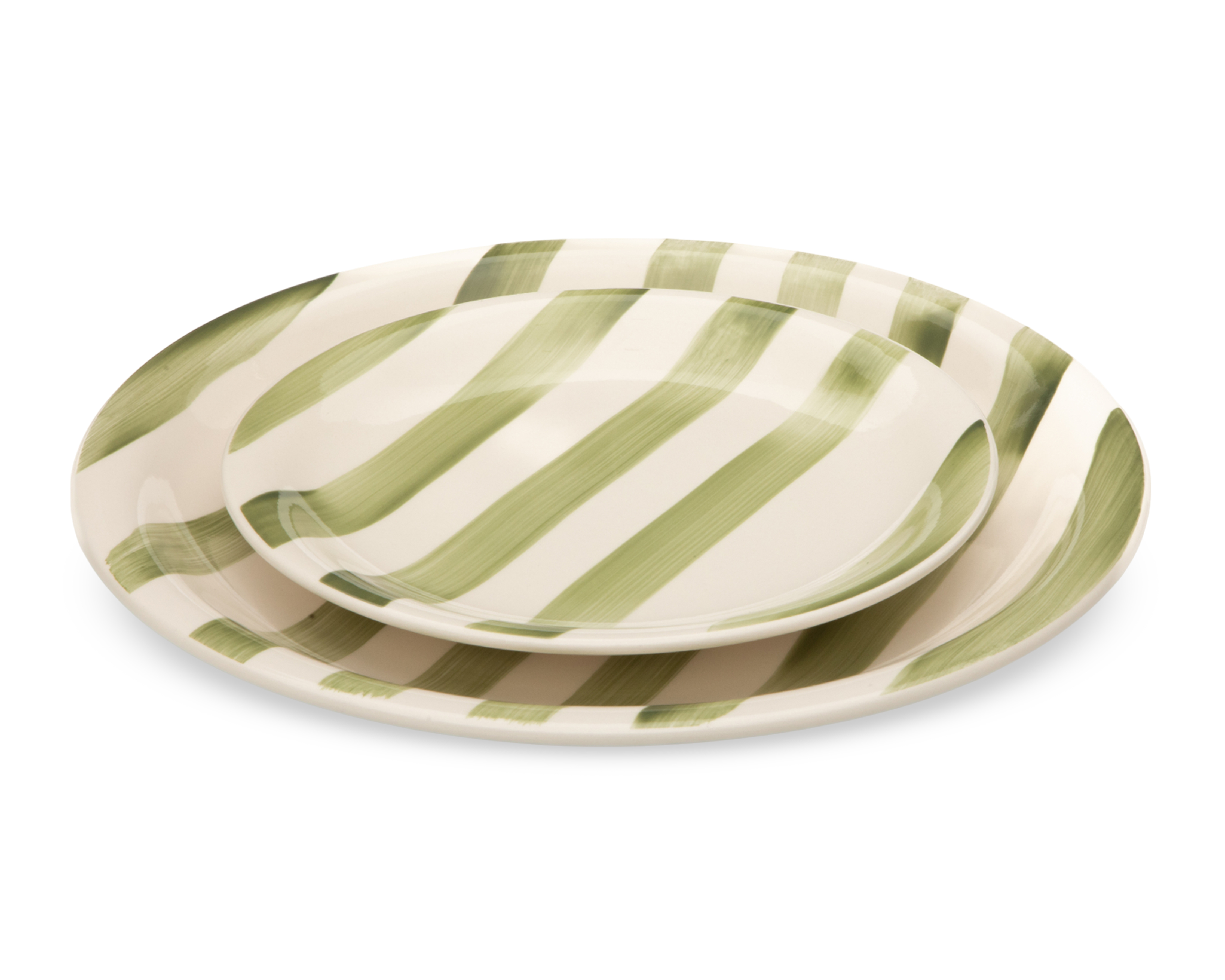 Foto 3 pulgar | Foto 2 | Vajilla de Cerámica Verde para 4 Personas 12 Piezas