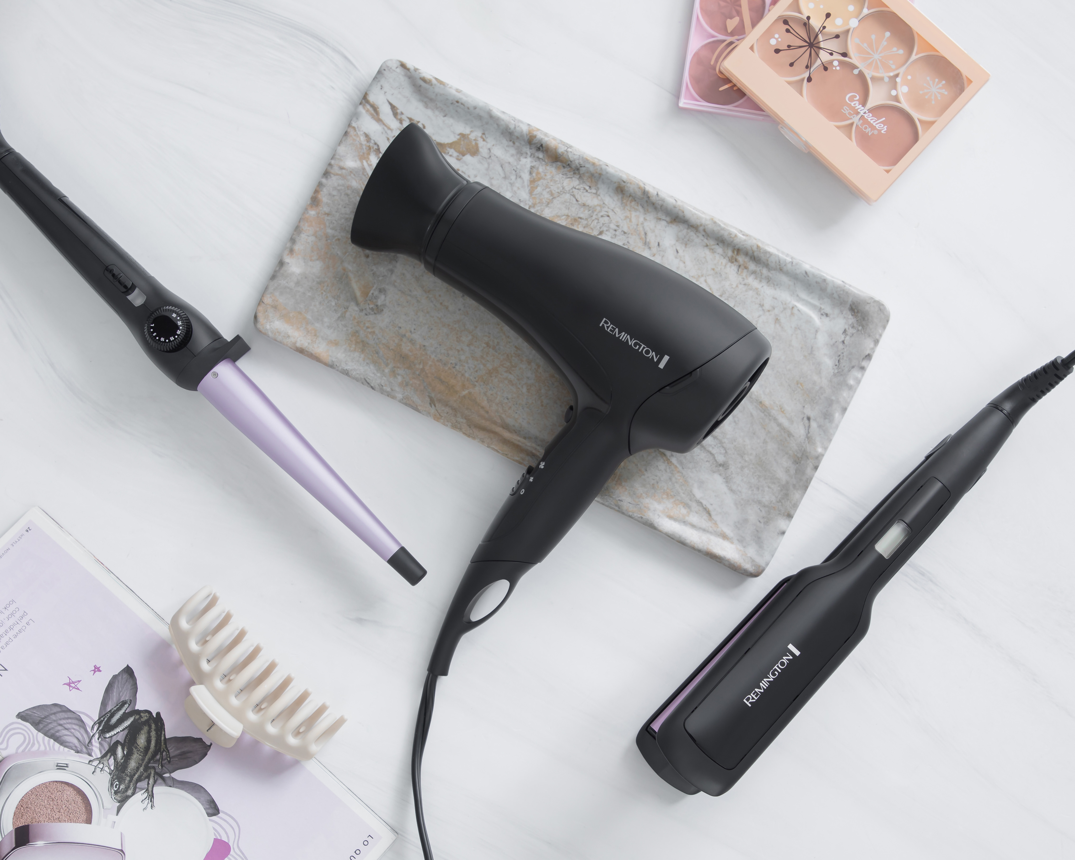 Foto 9 pulgar | Foto 8 | Combo de Secadora con Alaciadora y Rizadora para Cabello Remington Mega Pack Tecnología Iónica