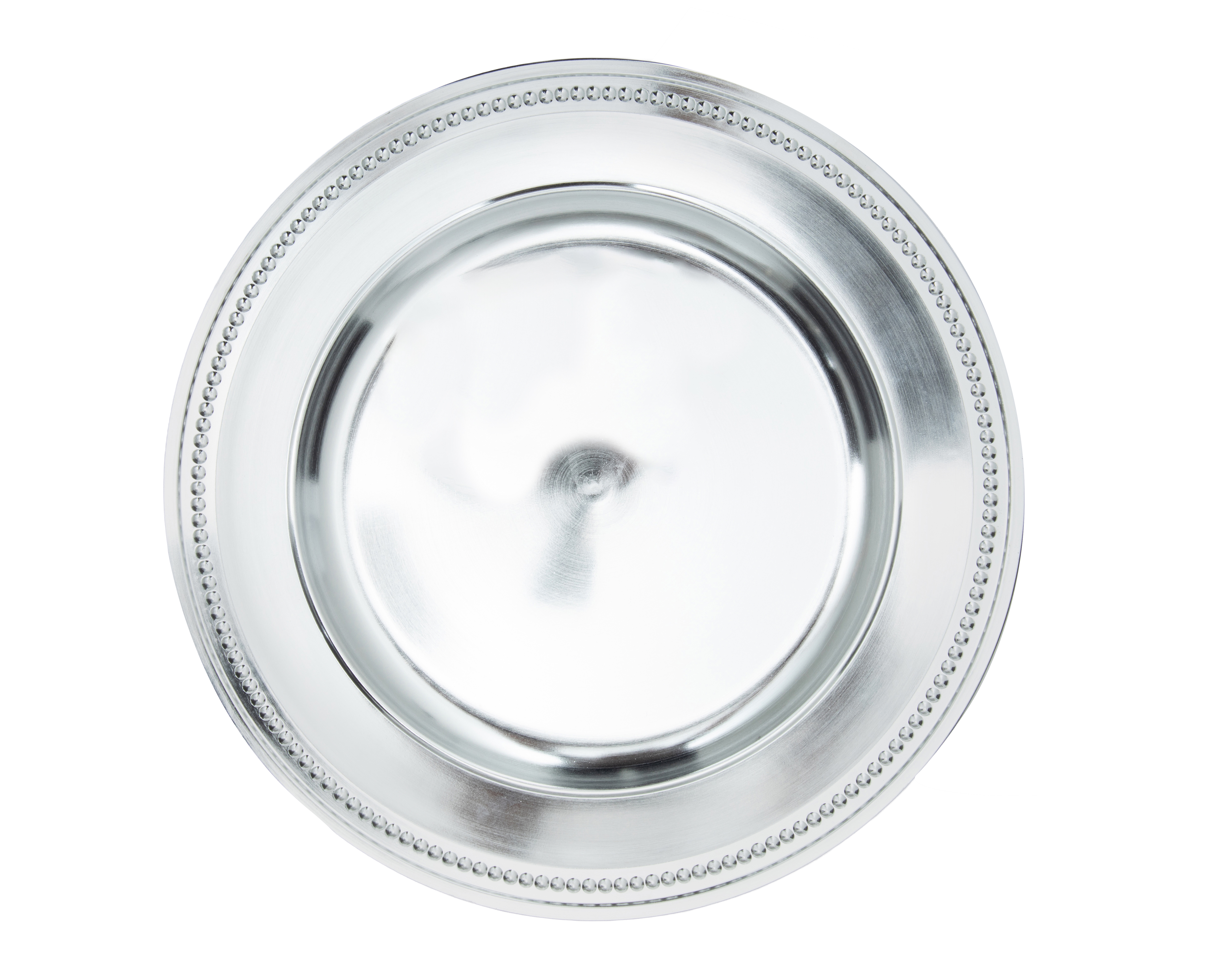 Foto 3 pulgar | Foto 2 | Plato de Plástico Plateado 4 Piezas