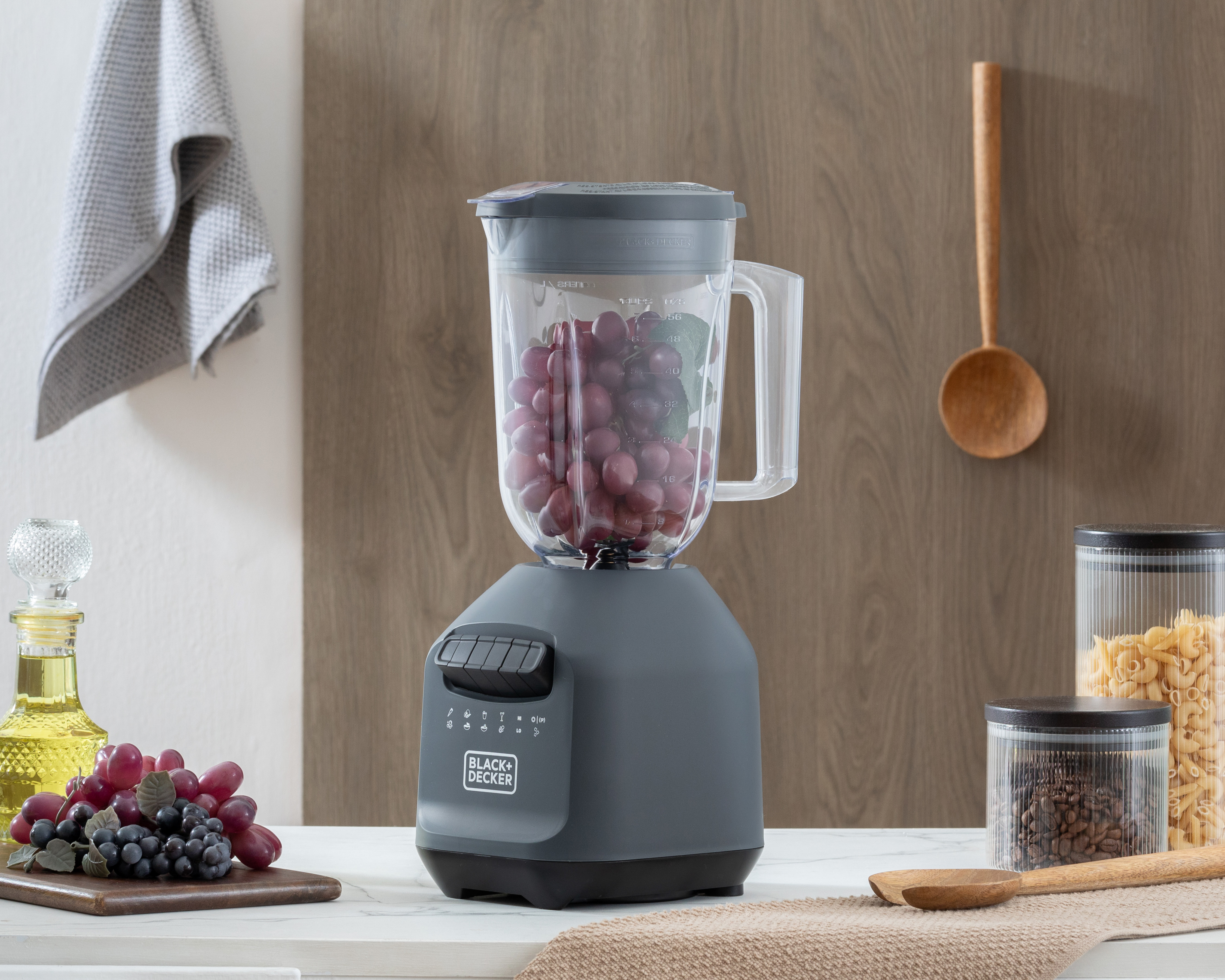 Licuadora Black+Decker 8 Velocidades Vaso de Plástico