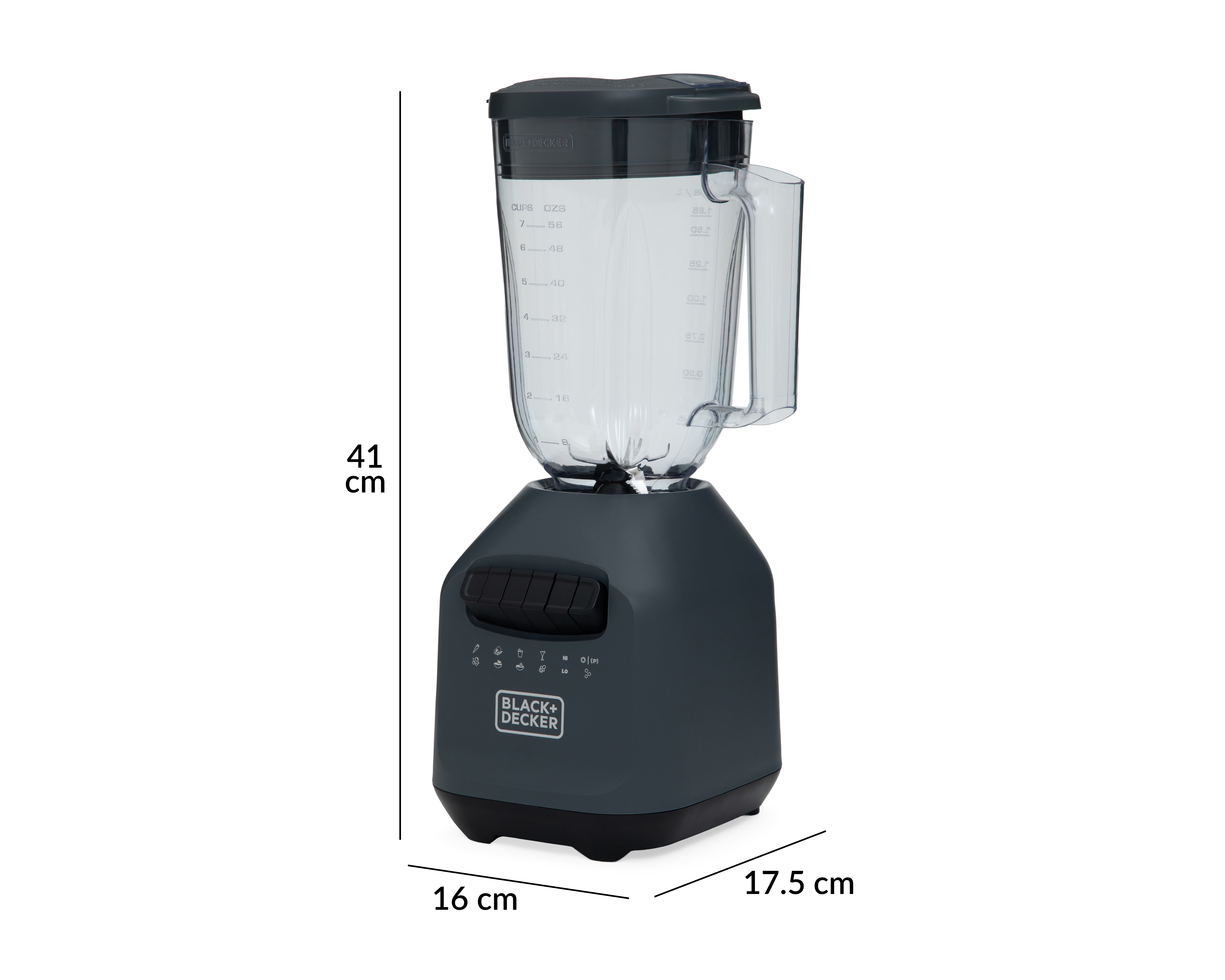 Foto 8 | Foto 7 | Licuadora Black+Decker 8 Velocidades Vaso de Plástico