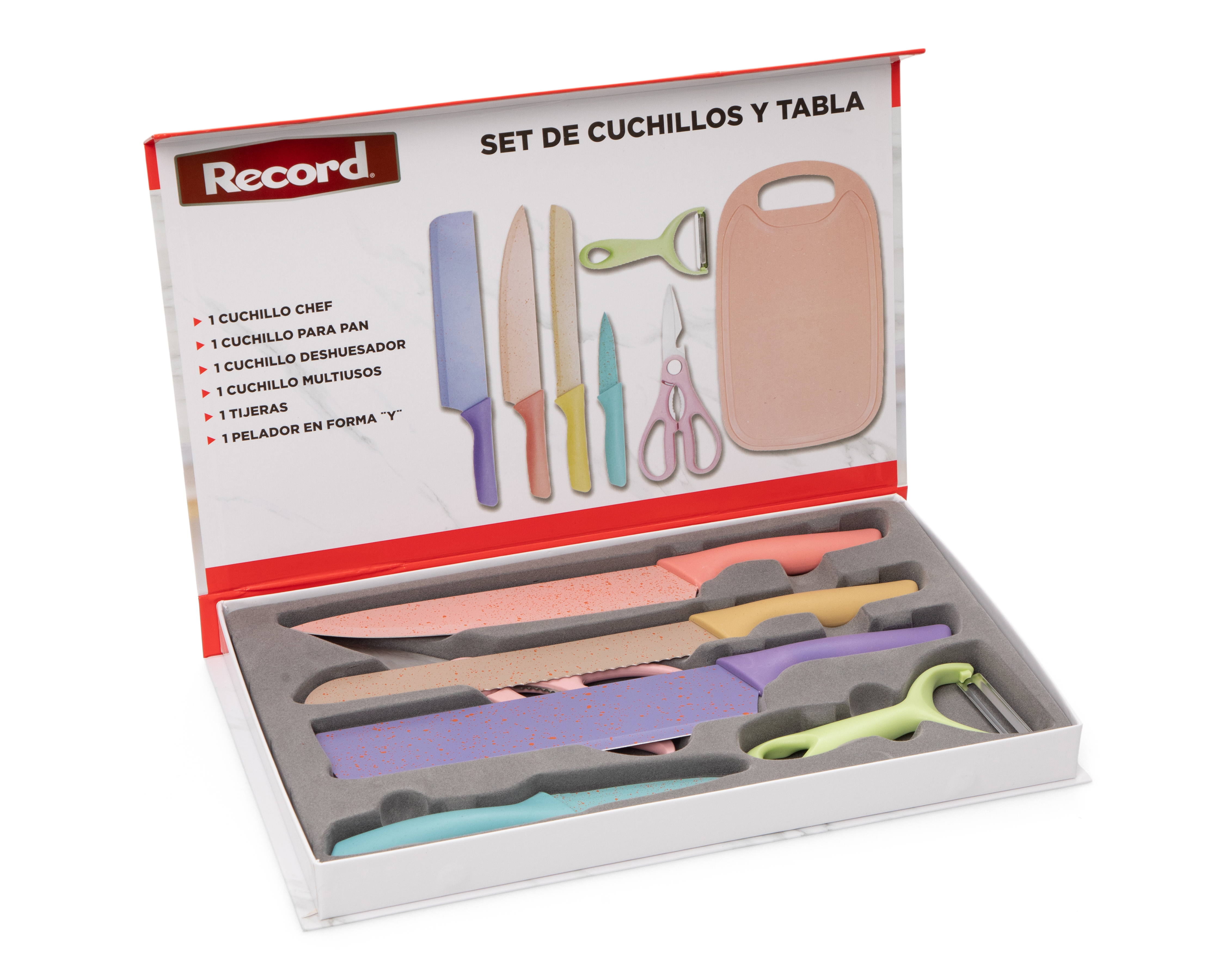 Foto 3 | Foto 3 | Juego de Cuchillos Record 7 Piezas