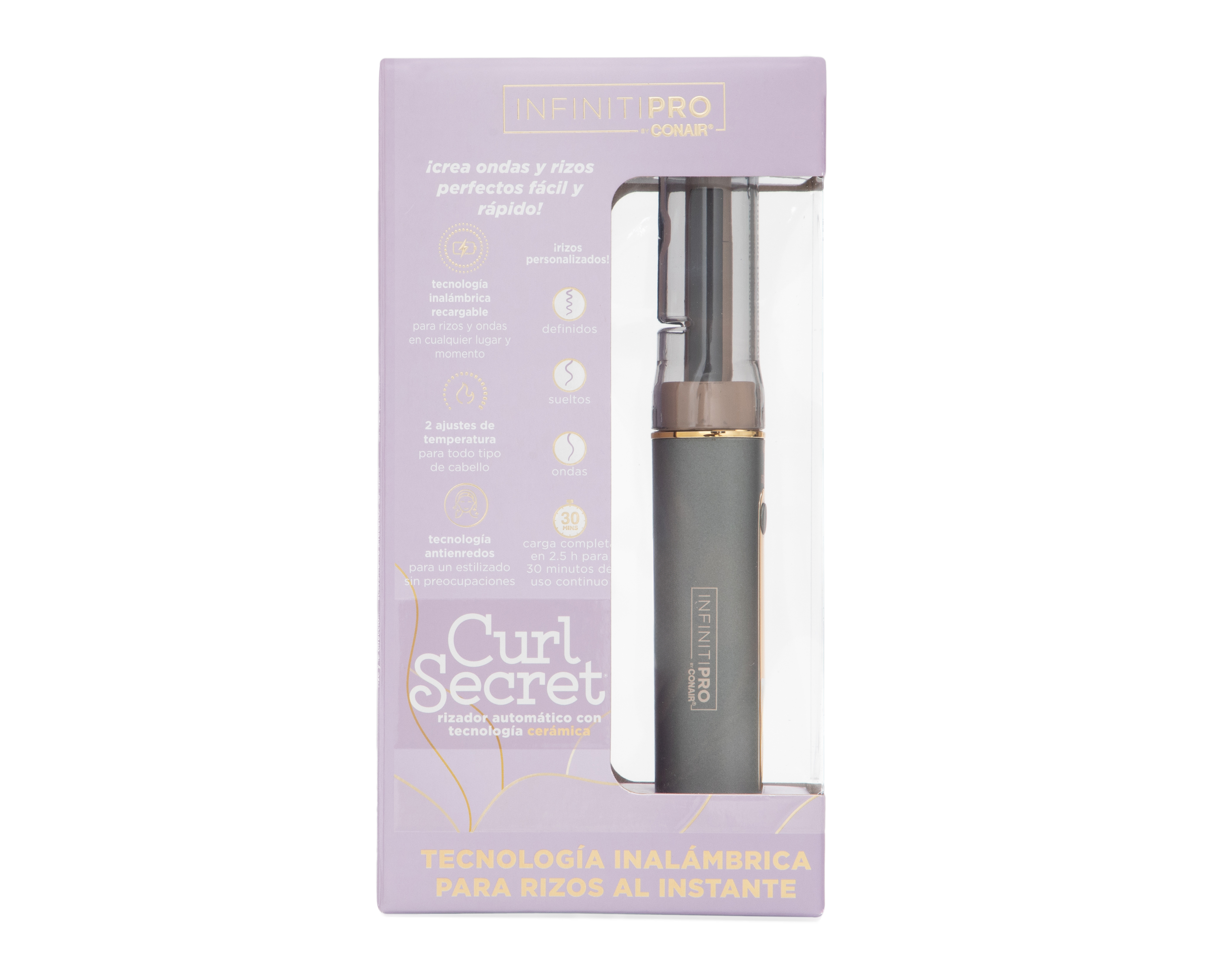 Foto 4 | Foto 4 | Rizadora para Cabello Conair InfinitiPro Curl Secret Inalámbrica