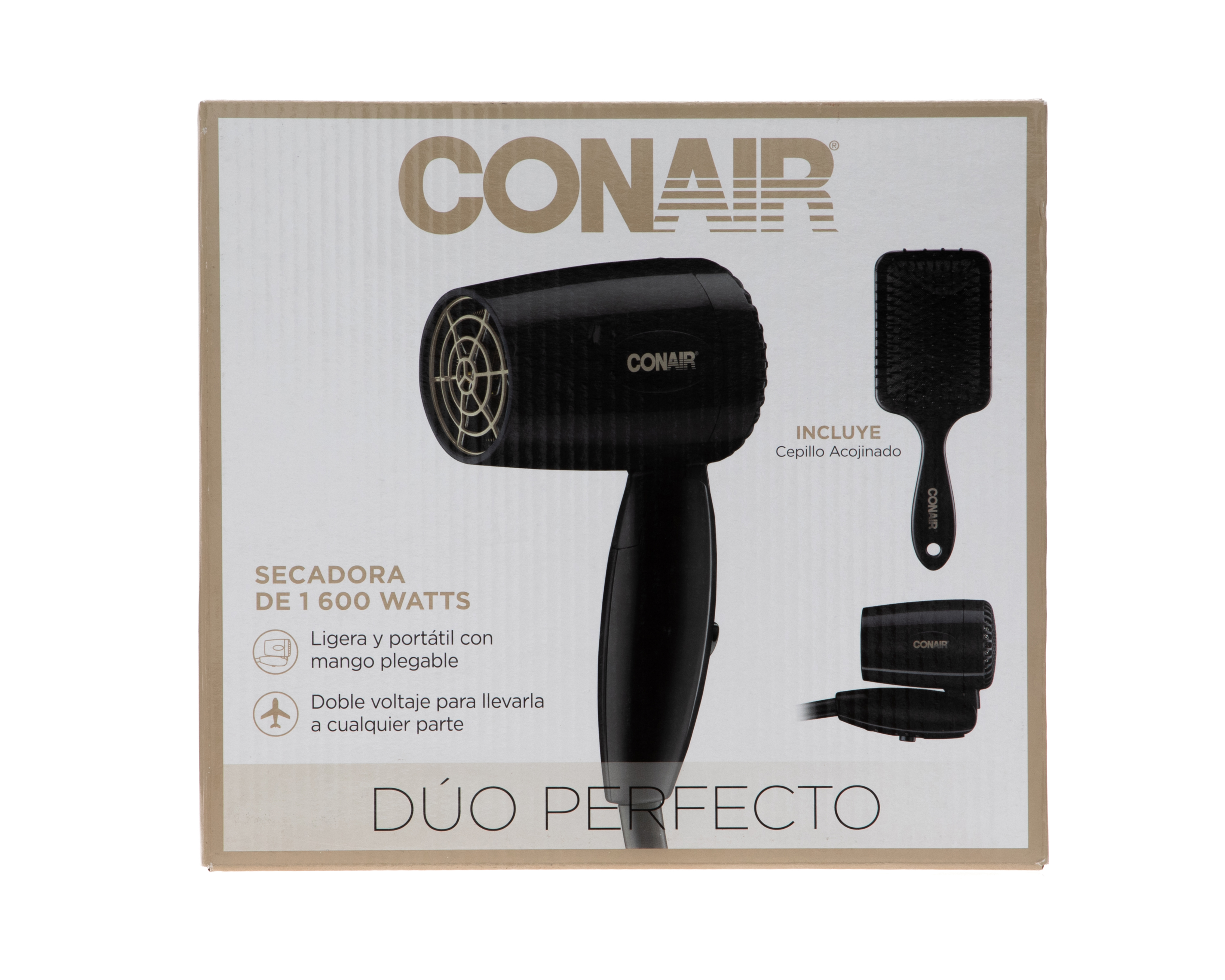 Foto 8 pulgar | Foto 7 | Secadora de Cabello Conair CB124BKES con Cepillo