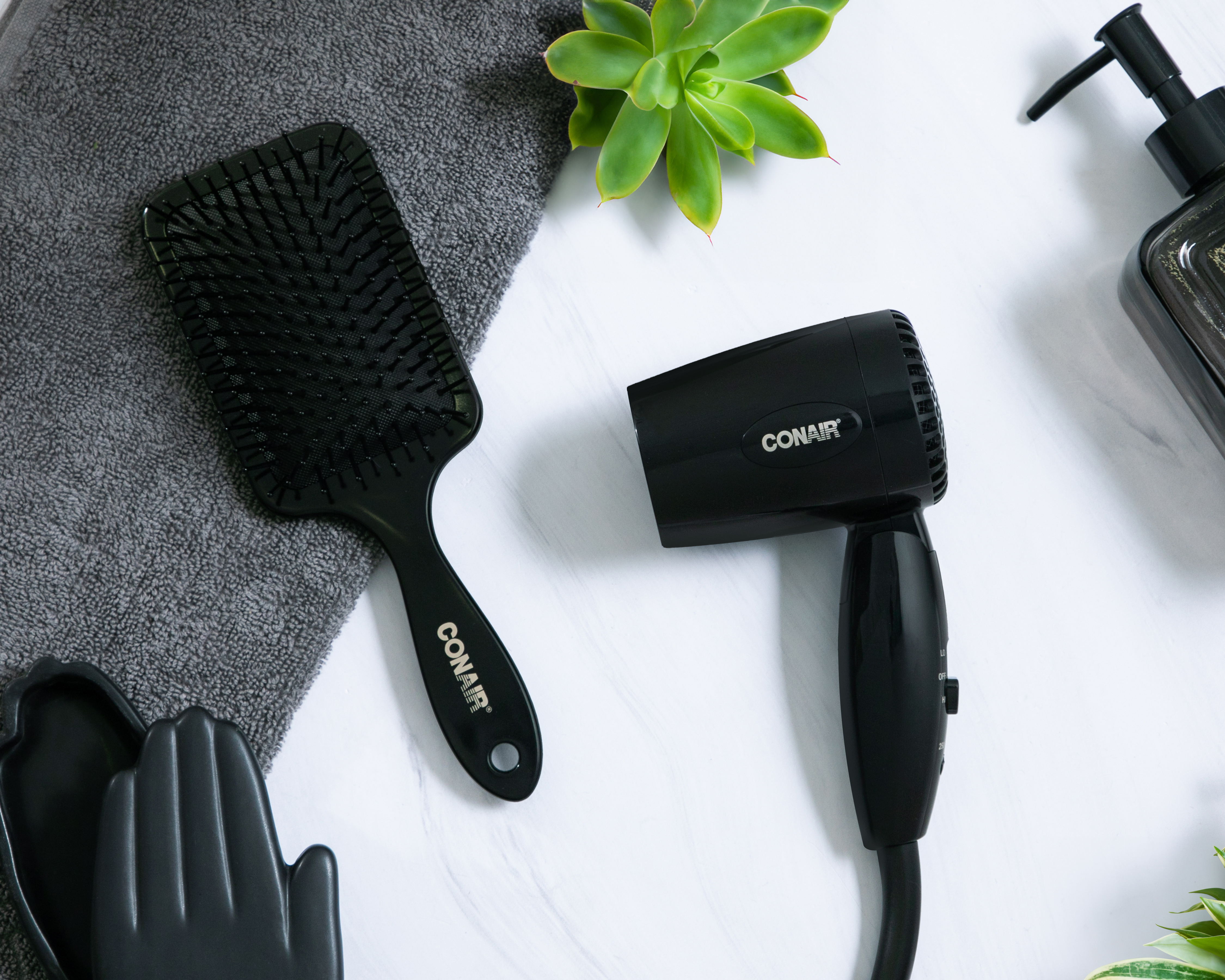 Foto 8 | Foto 8 | Secadora de Cabello Conair CB124BKES con Cepillo