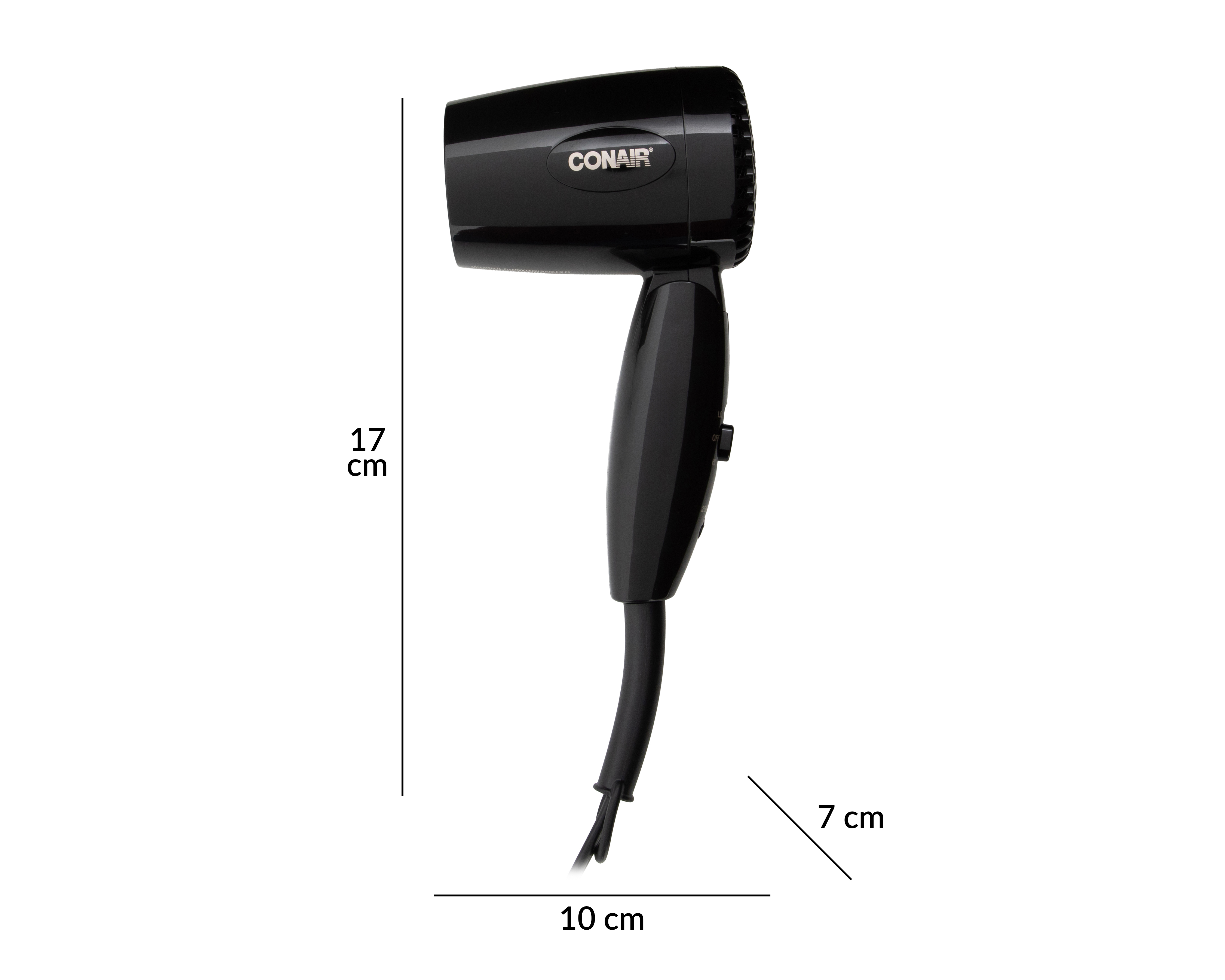 Foto 9 | Foto 9 | Secadora de Cabello Conair CB124BKES con Cepillo