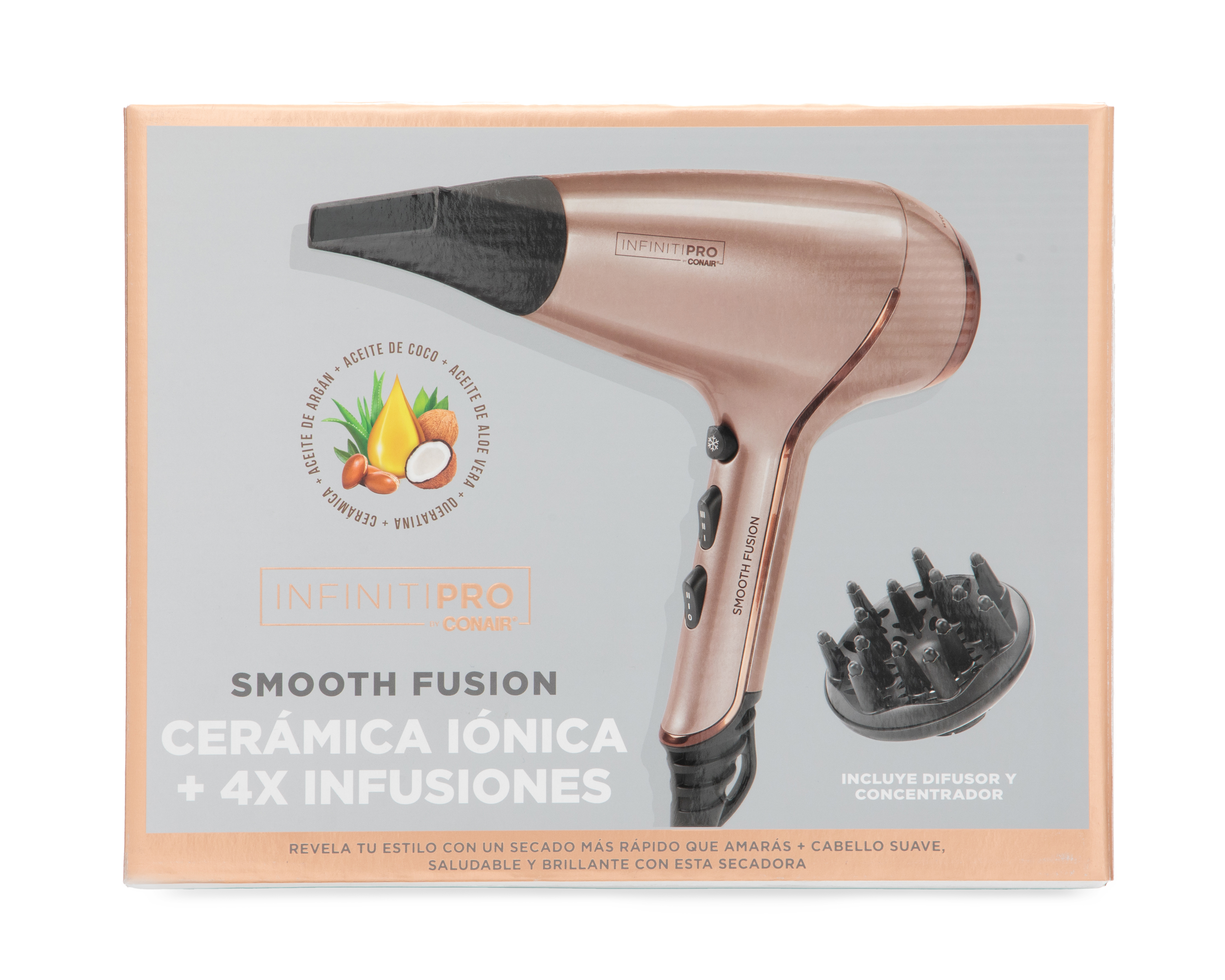 Foto 6 | Foto 6 | Secadora de Cabello Conair Infiniti Pro Smooth Fusion 2 Velocidades