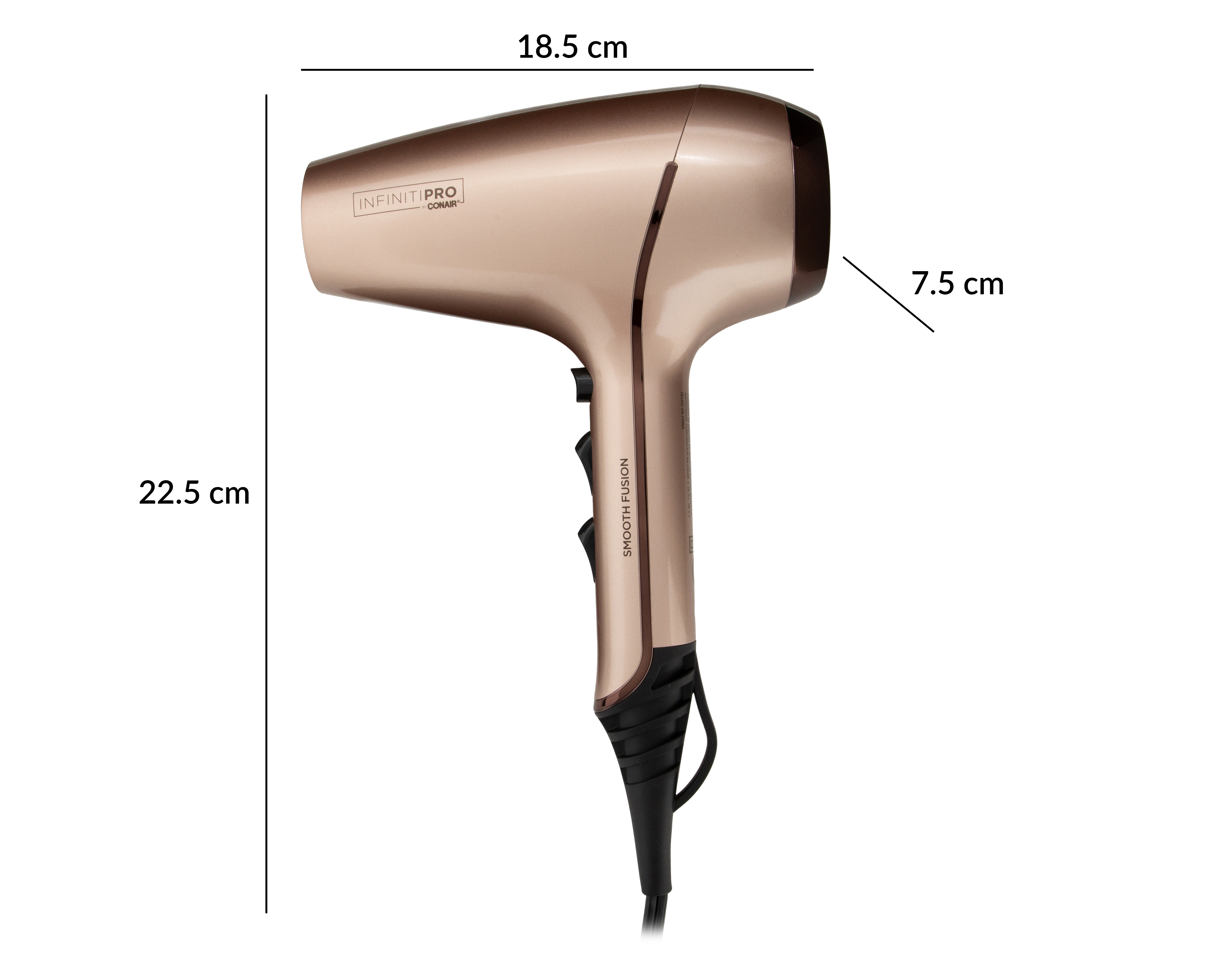 Foto 8 | Foto 8 | Secadora de Cabello Conair Infiniti Pro Smooth Fusion 2 Velocidades