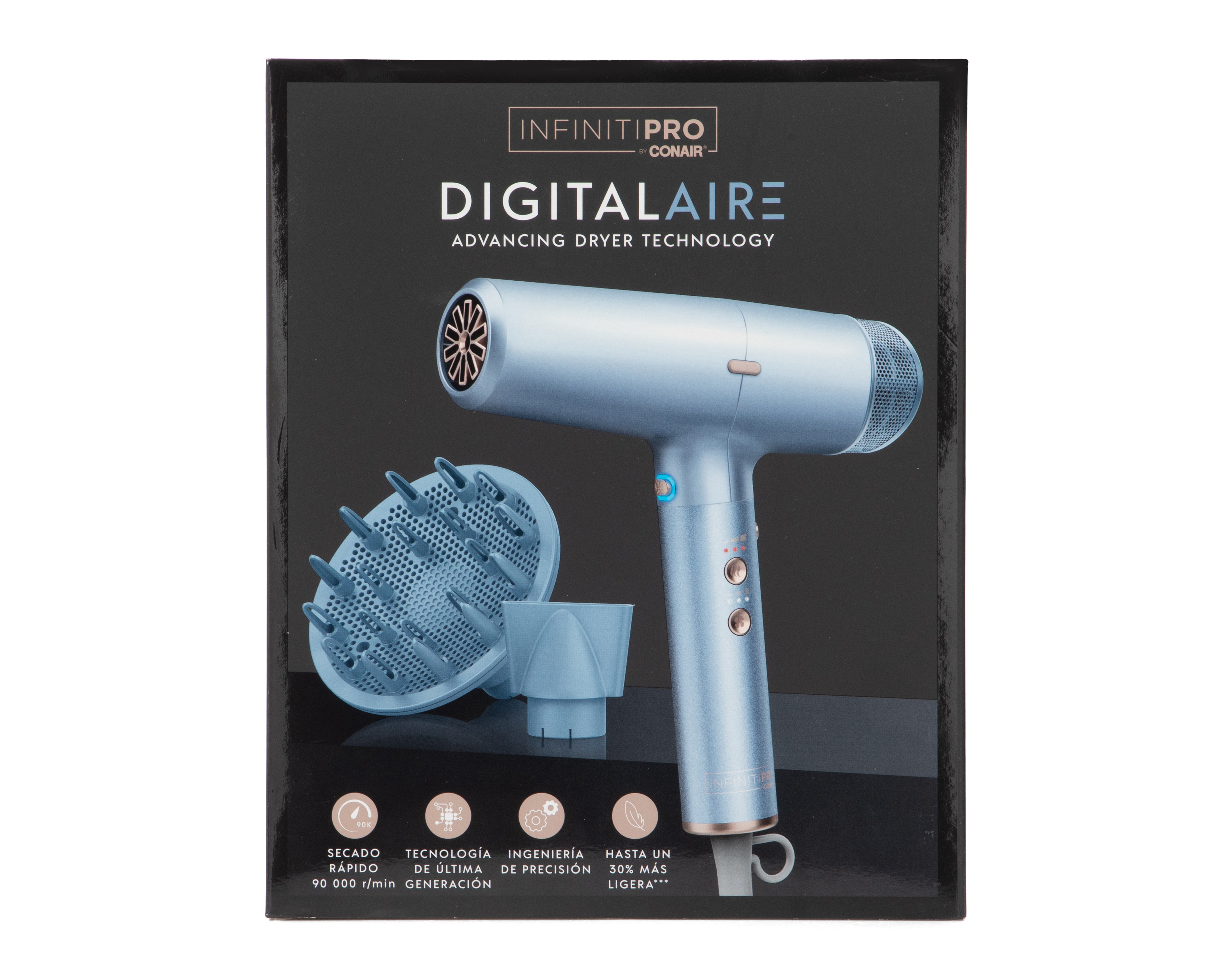 Foto 6 | Foto 6 | Secadora de Cabello InfinitiPro Conair 999ES con Accesorios