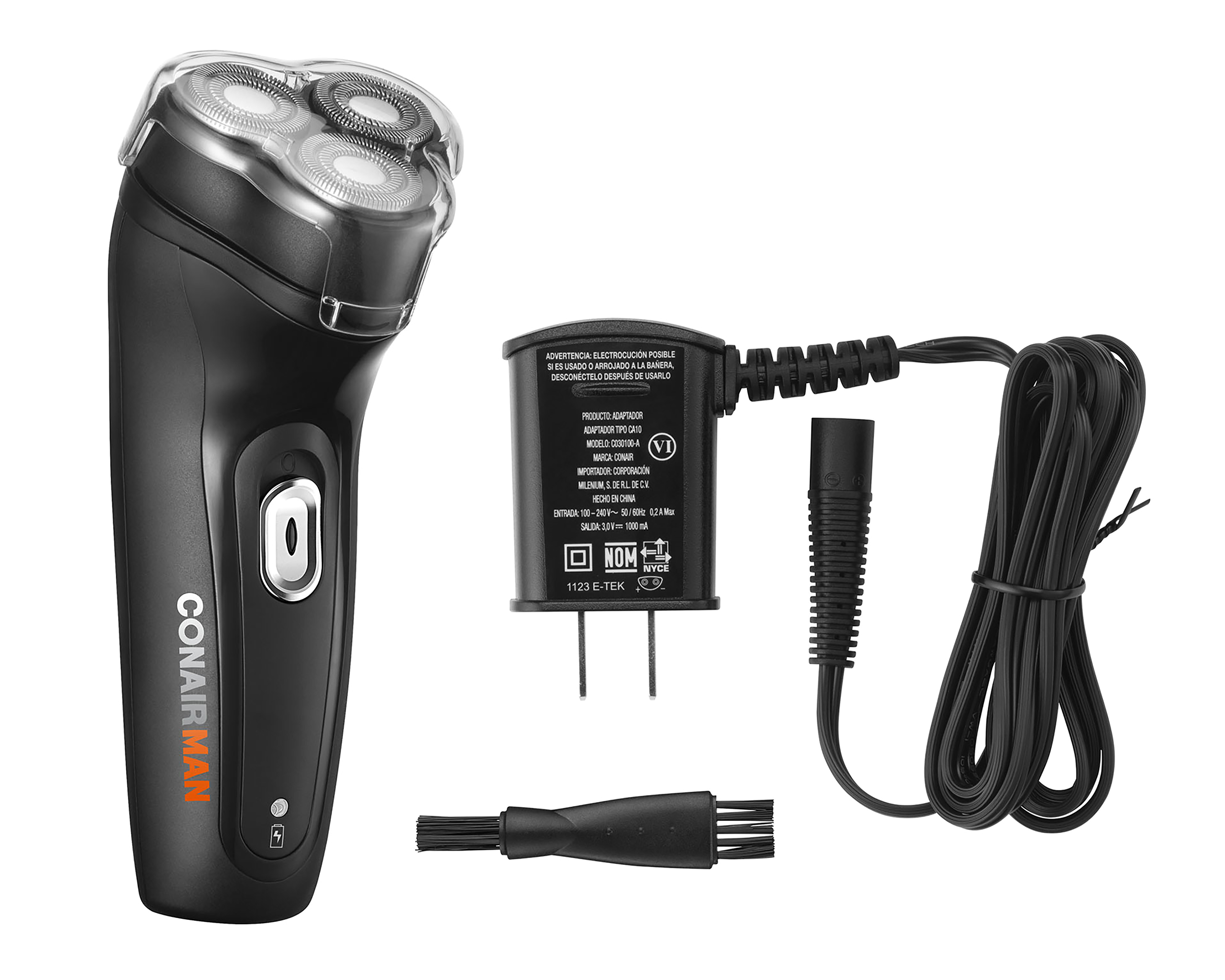 Rasuradora Recargable Conair SHV1000ES Giratoria 15 Piezas