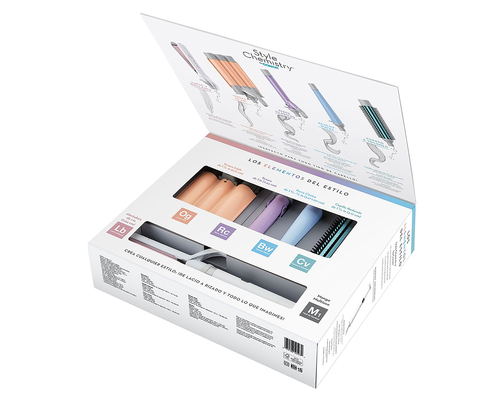 Foto 7 pulgar | Foto 6 | Multiestilizador 5 en 1 Style Chemistry by Conair