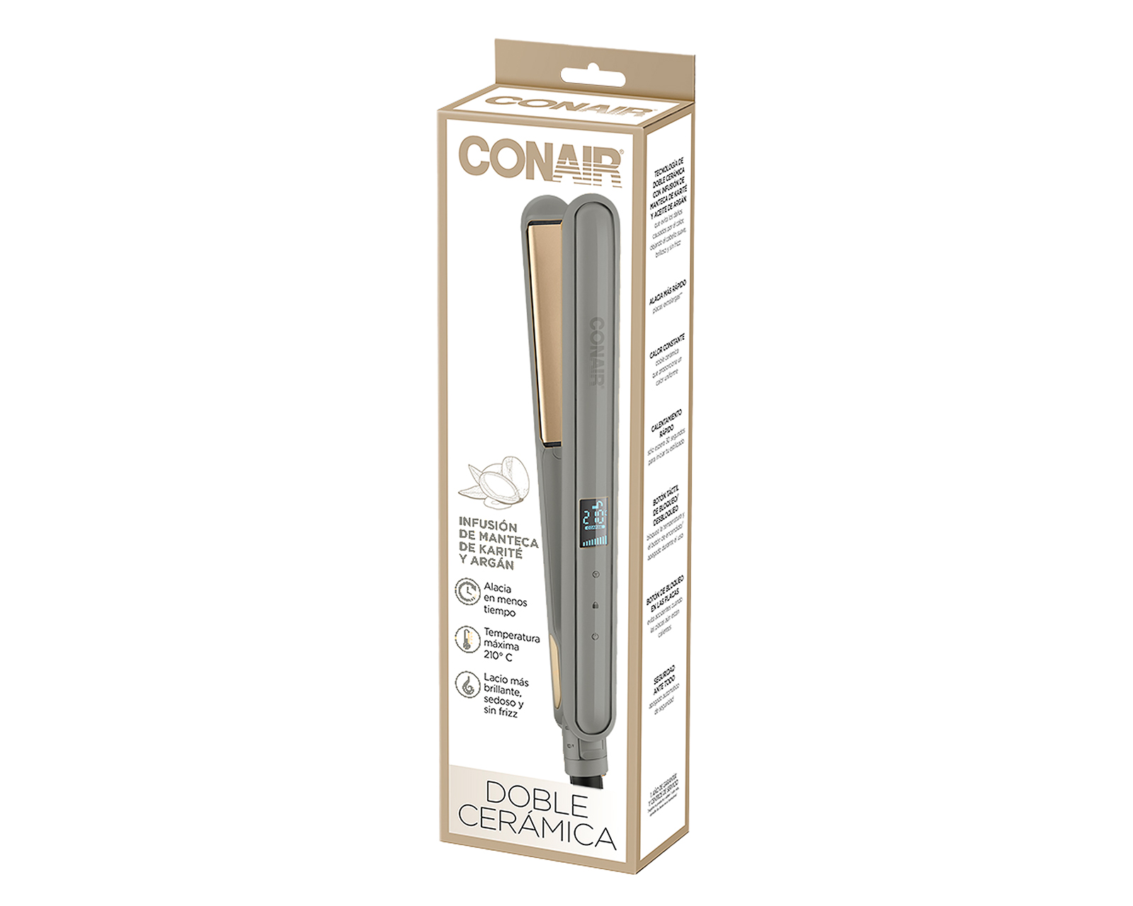 Foto 5 pulgar | Foto 4 | Plancha para Cabello Conair Infiniti Pro con Placas de Cerámica