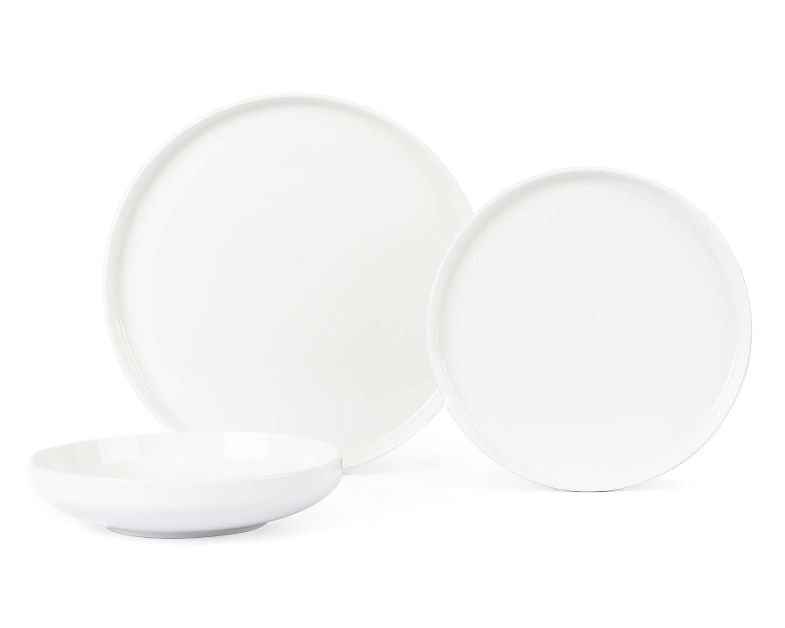 Foto 3 pulgar | Foto 2 | Vajilla de Porcelana Blanca para 4 Personas 12 Piezas