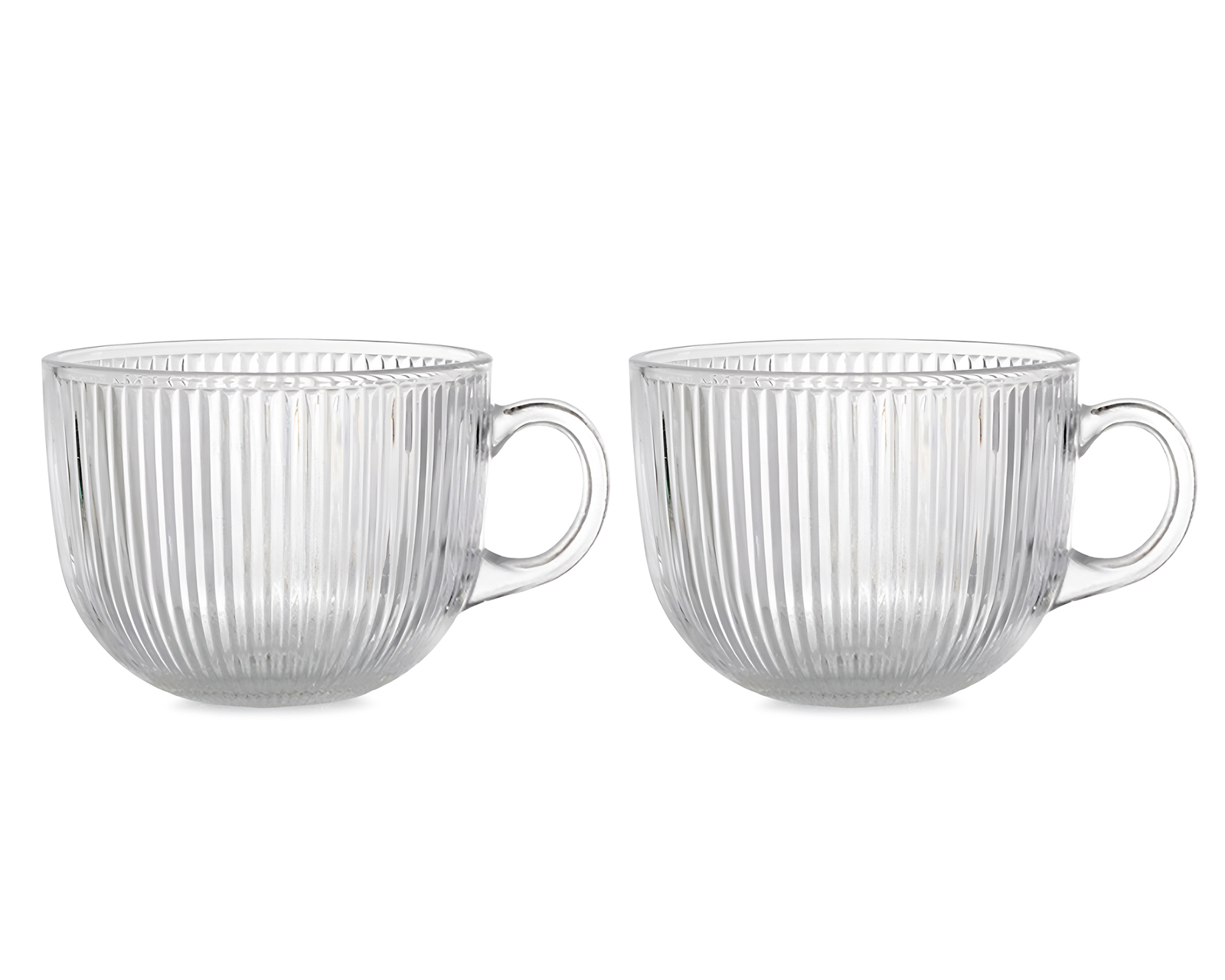 Foto 2 pulgar | Foto 1 | Taza de Vidrio Vittori 460 ml 2 Piezas