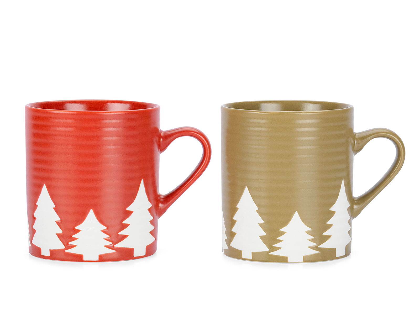 Taza de Porcelana Crown Baccara 460 ml 2 Piezas