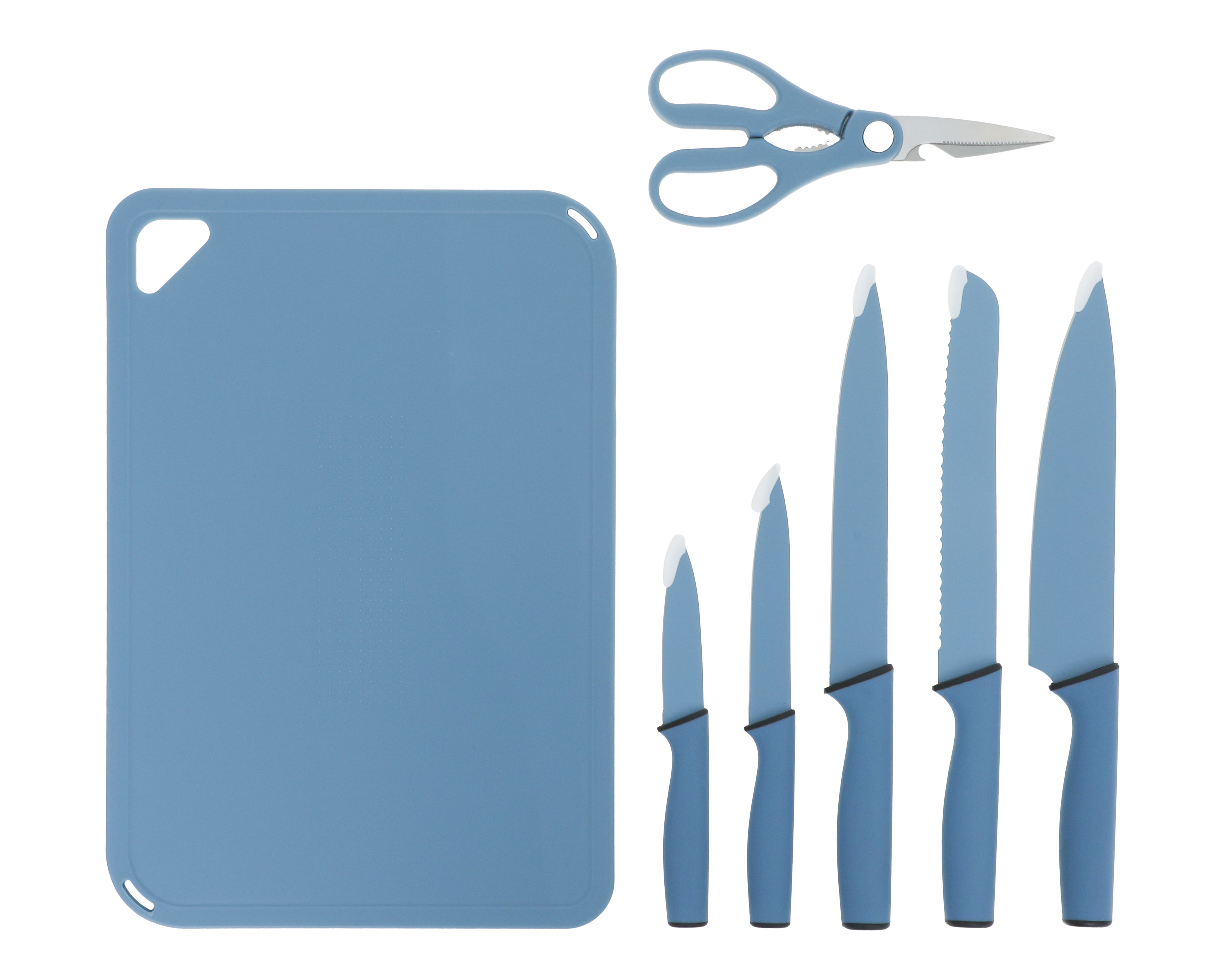 Foto 1 | Foto 1 | Juego de Cuchillos Record con Tabla para Picar 7 Piezas