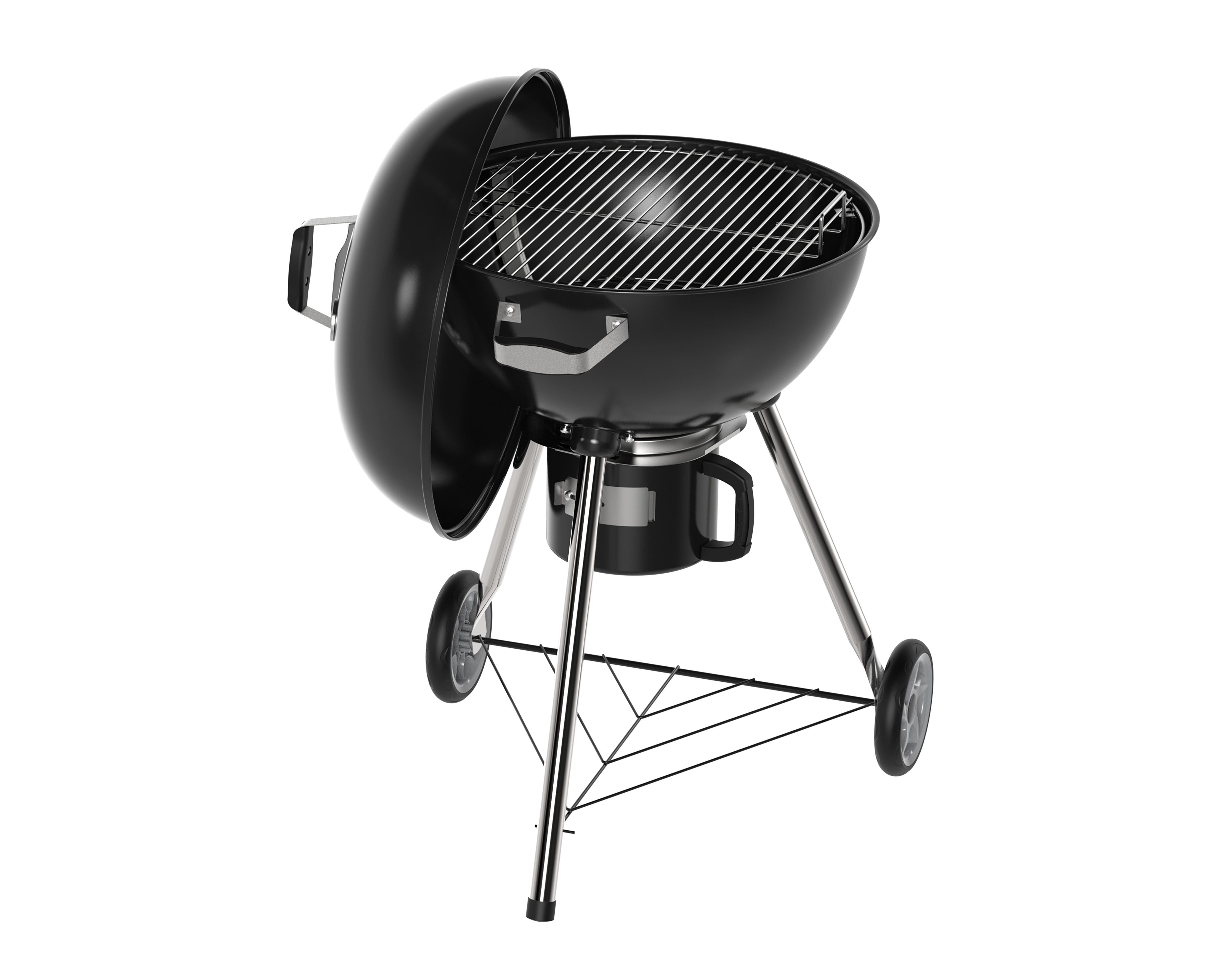 Foto 3 pulgar | Foto 2 | Asador de Carbón Congo BBQ Grill Trolley 22 Pulgadas