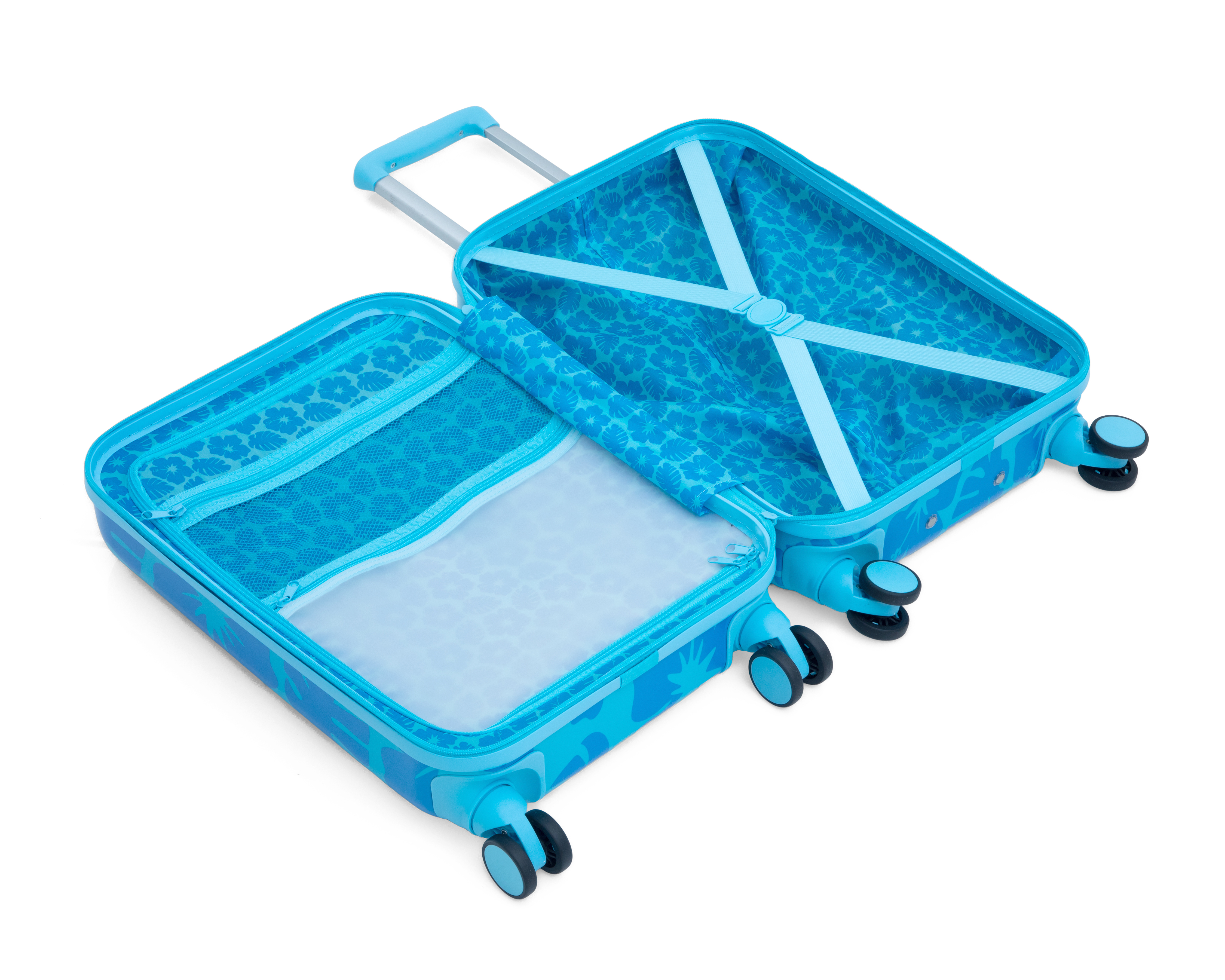 Foto 7 | Foto 7 | Maleta con Ruedas Disney Chill Stitch 20 Pulgadas Azul